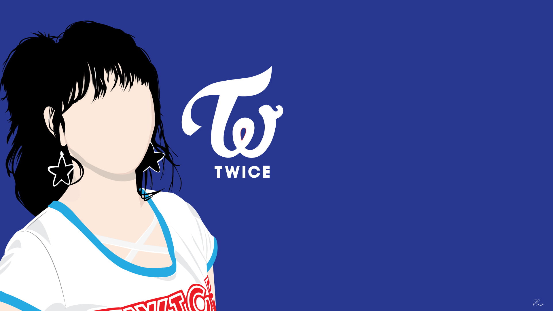 Twice, 1080P, Jihyo (Singer), Band (Music), Minimalist, HD Wallpaper