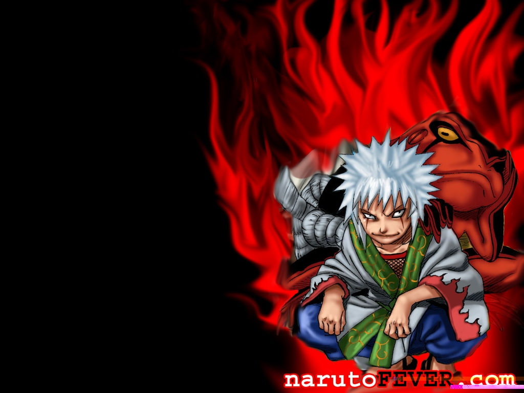 kid, frog, 480P, naruto, hd, anime, jiraiya, art, HD Wallpaper