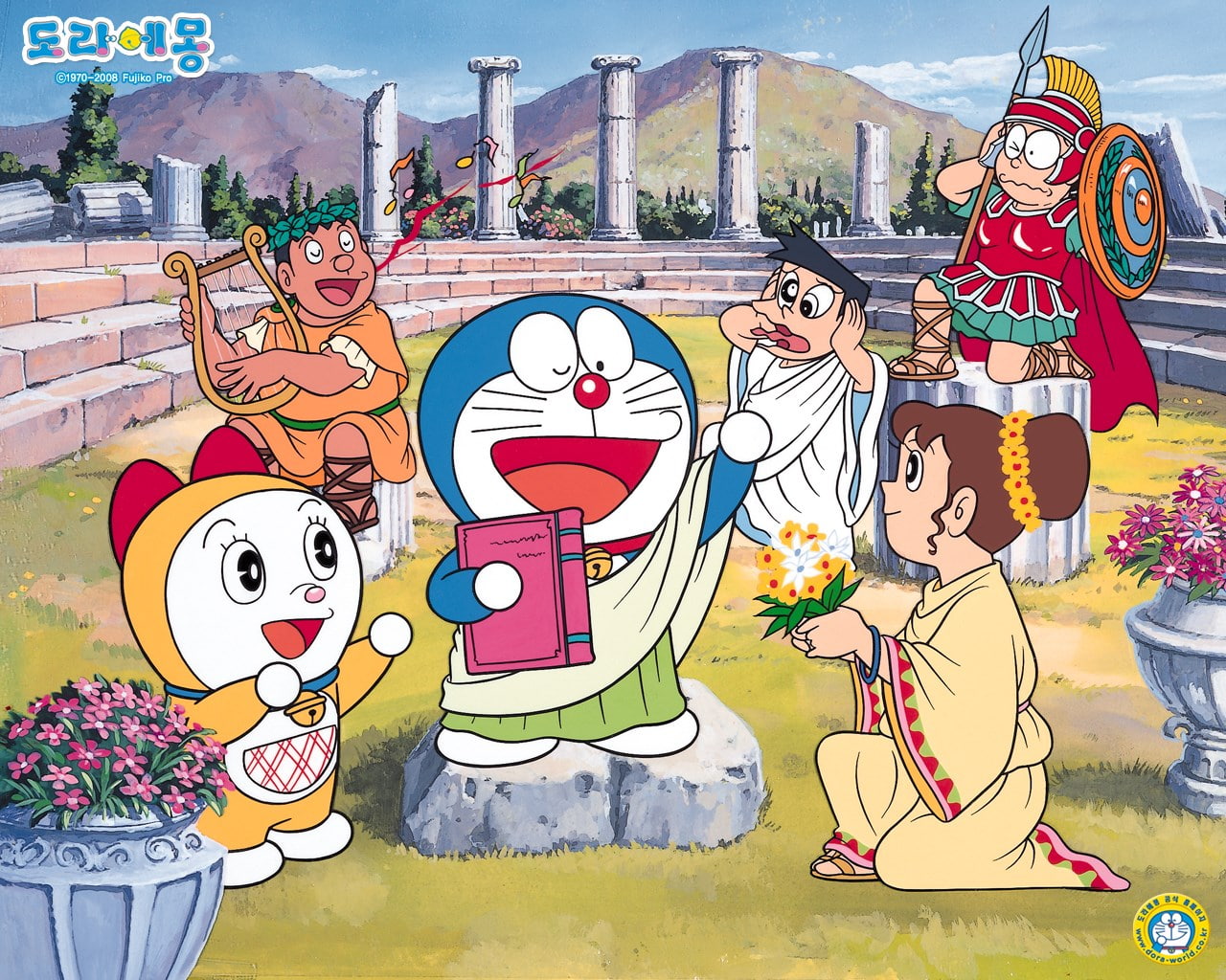 doraemon, 720P, HD Wallpaper