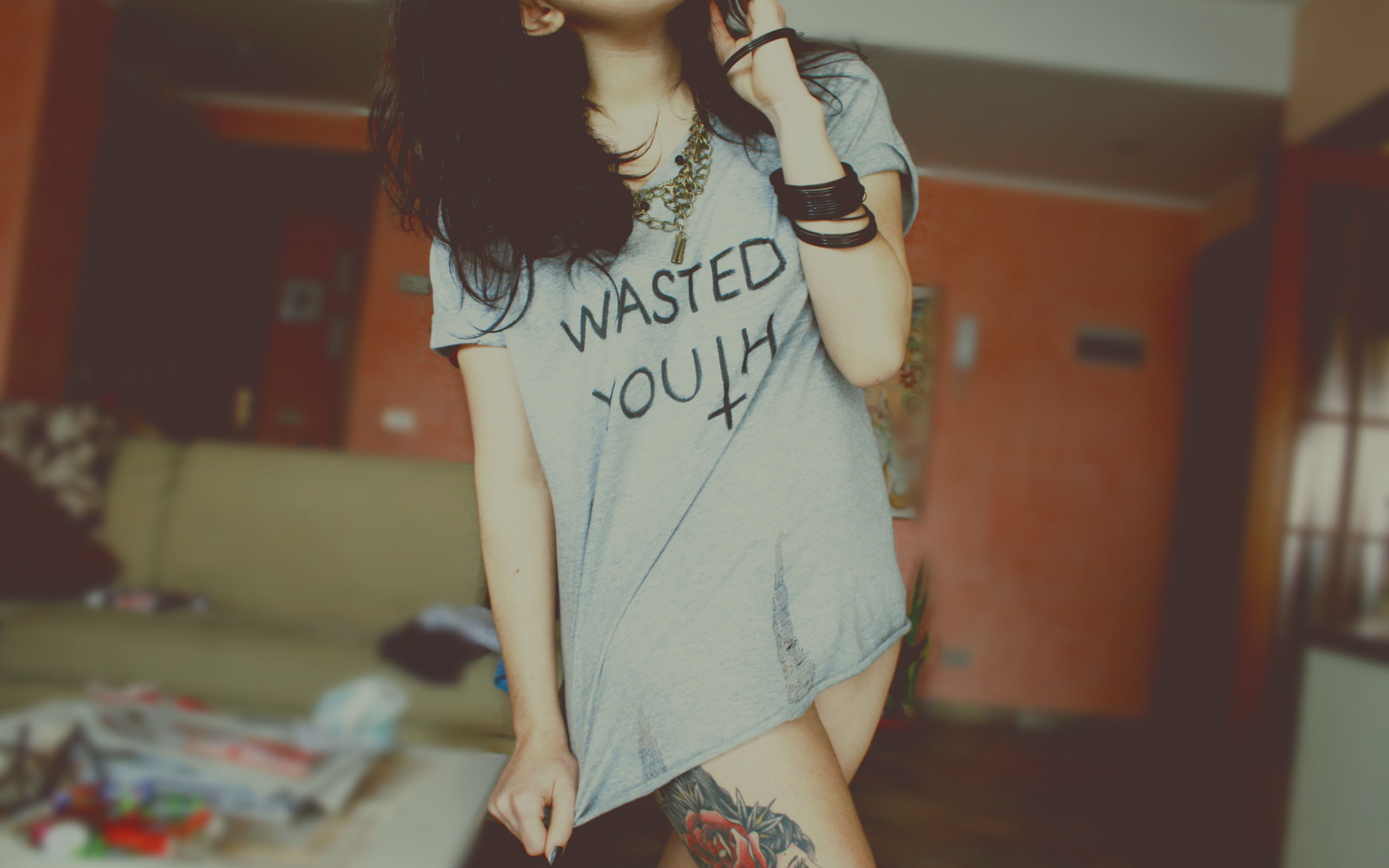 hot babes and girls, youth, wasted, 2K, HD Wallpaper
