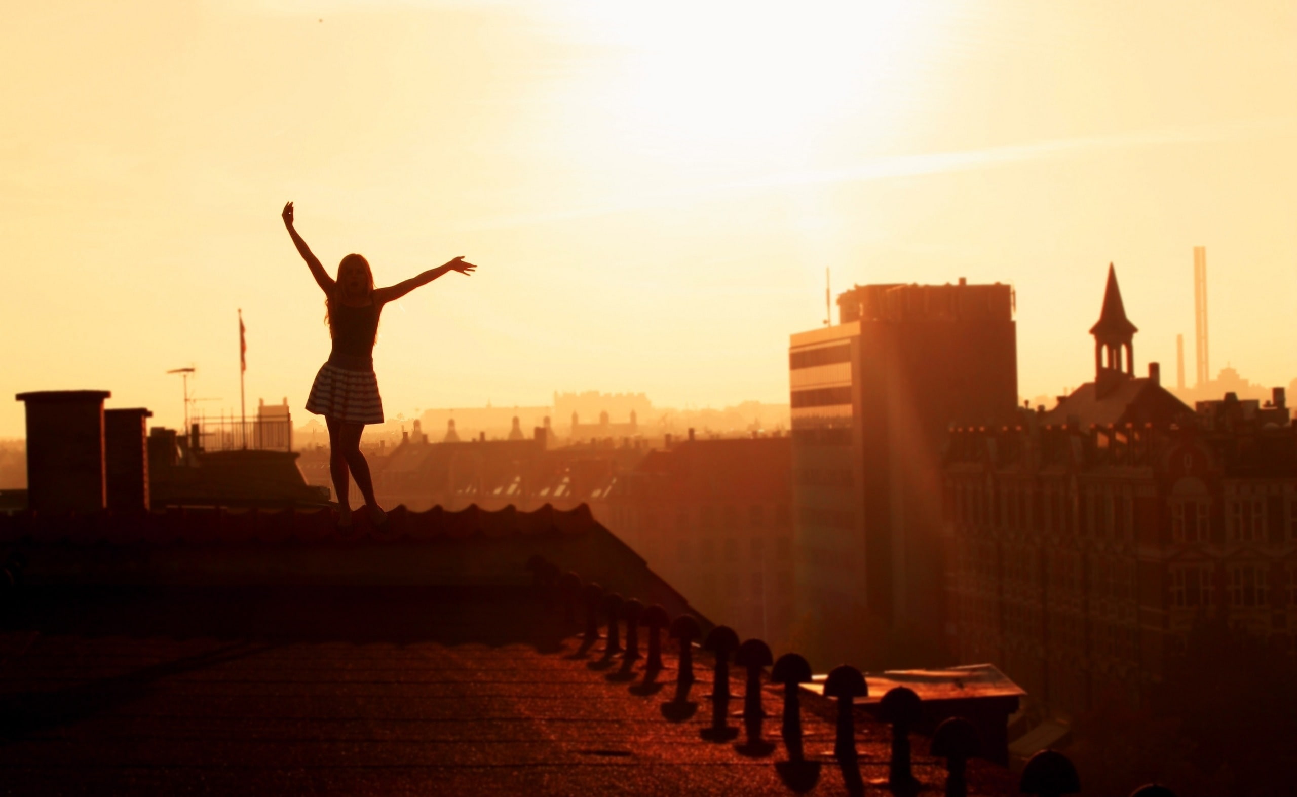 Morning, 2K, Good, City, Sunshine, HD Wallpaper