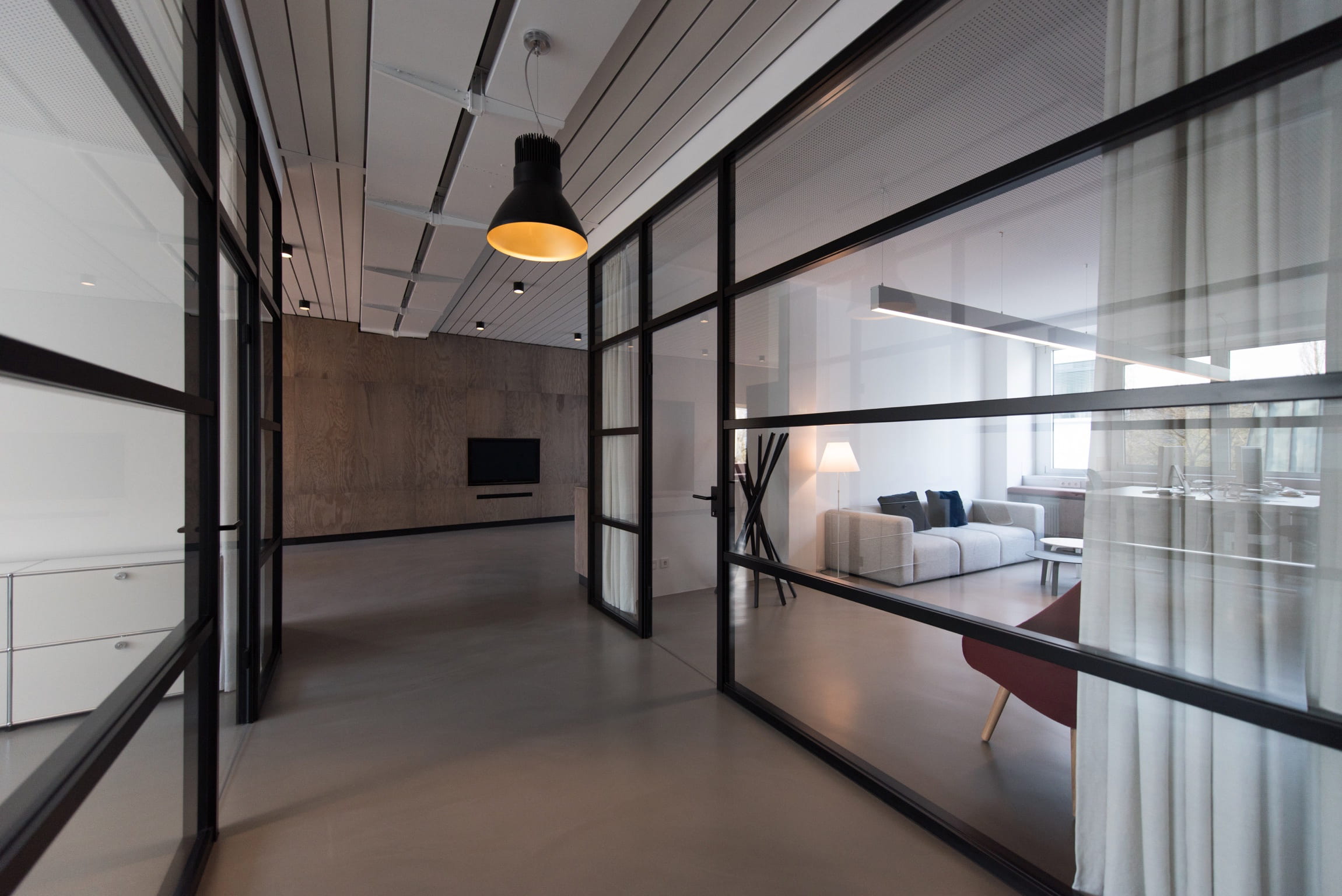 light, work space, interior, ceiling, luxury, window, panel, room, interior design, chair, lamp, corridor, empty, sunday digital, indoors, workspace, pendant, HD Wallpaper