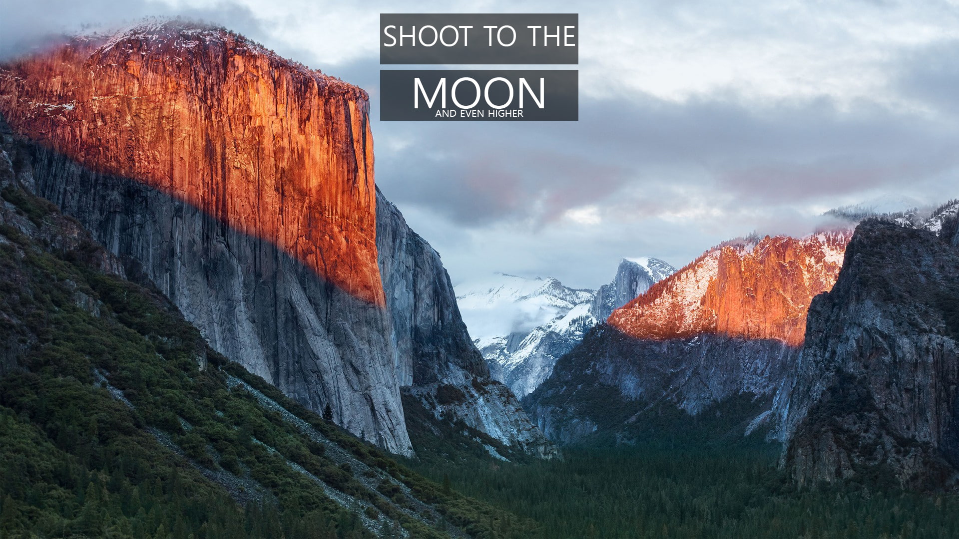 rock, day, scenics - nature, guidance, Yosemite National Park, communication, snow, western script, beauty in nature, El Capitan, nature, information, no people, HD Wallpaper