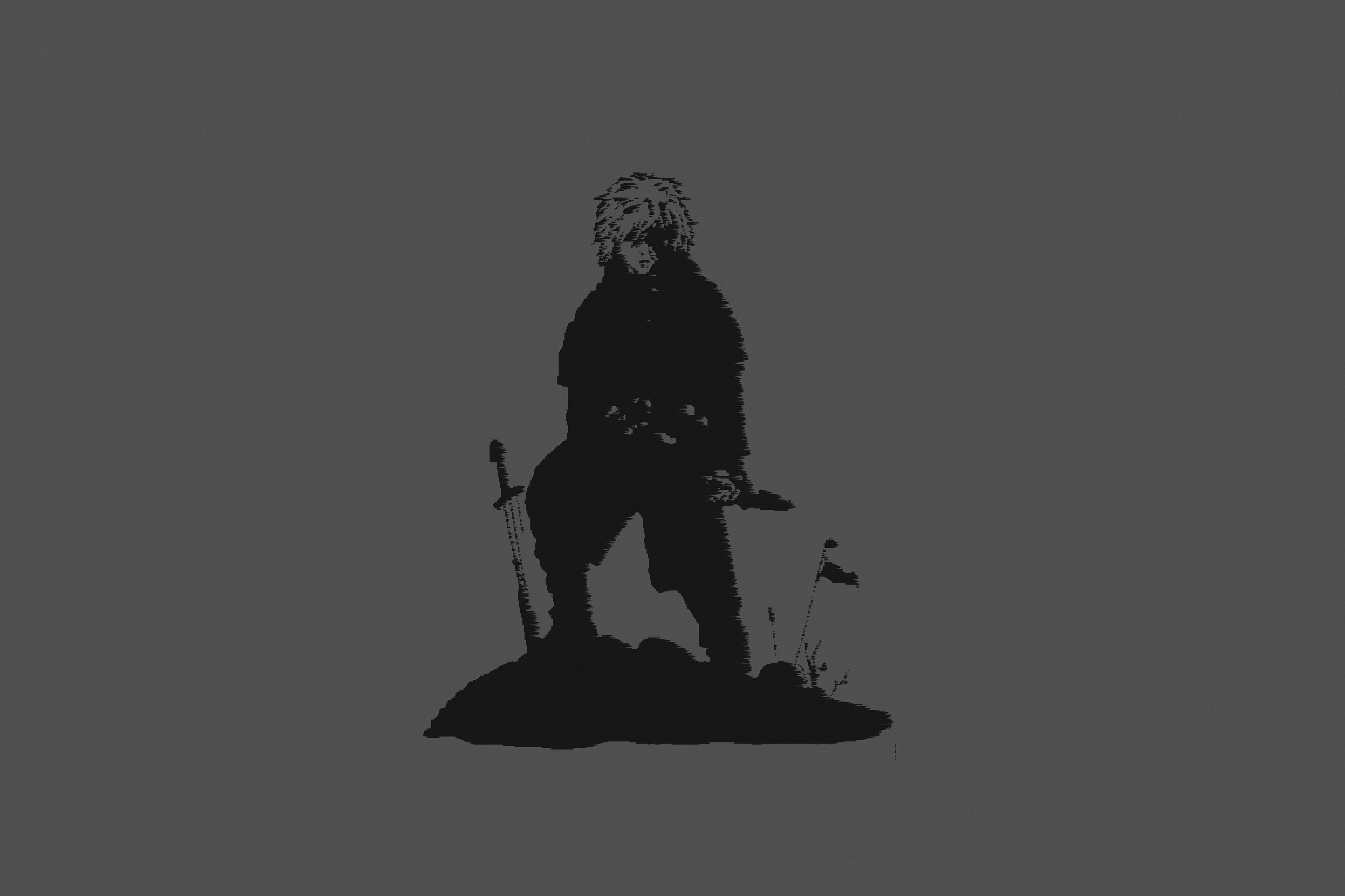 Vinland Saga, 2K, simple background, anime, HD Wallpaper