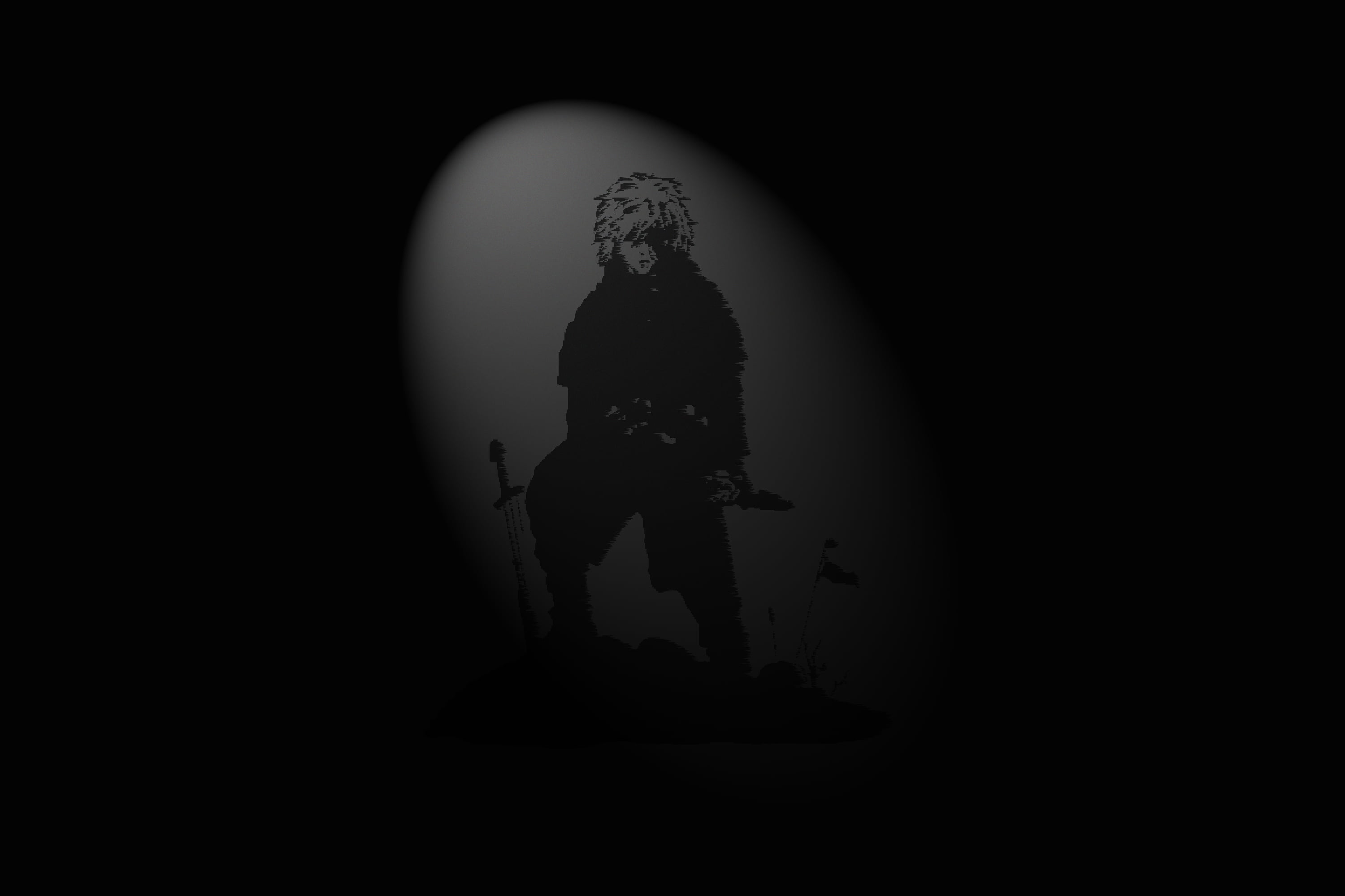 anime, 2K, Vinland Saga, simple background, HD Wallpaper