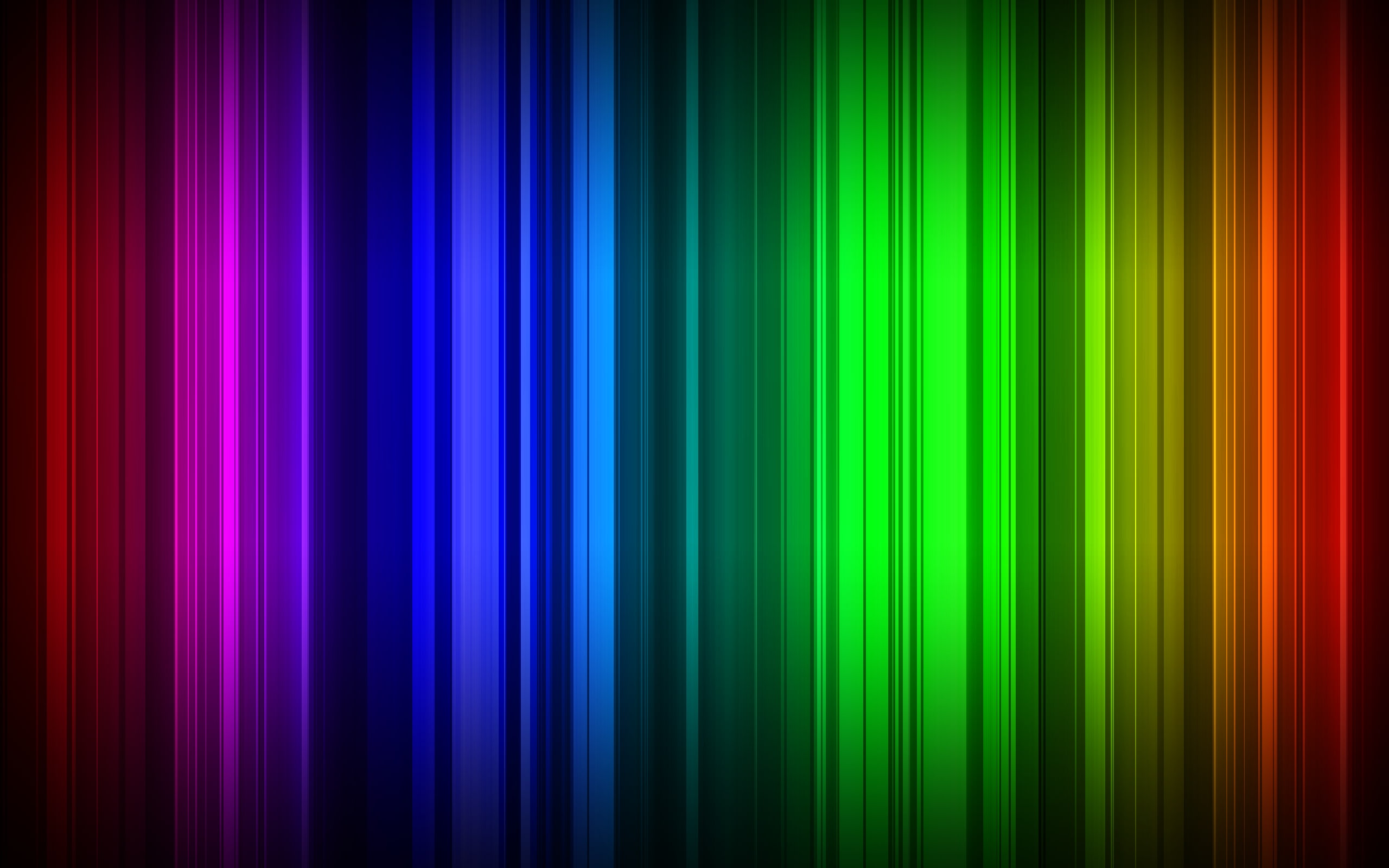 colorful, 2K, vertical lines, HD Wallpaper