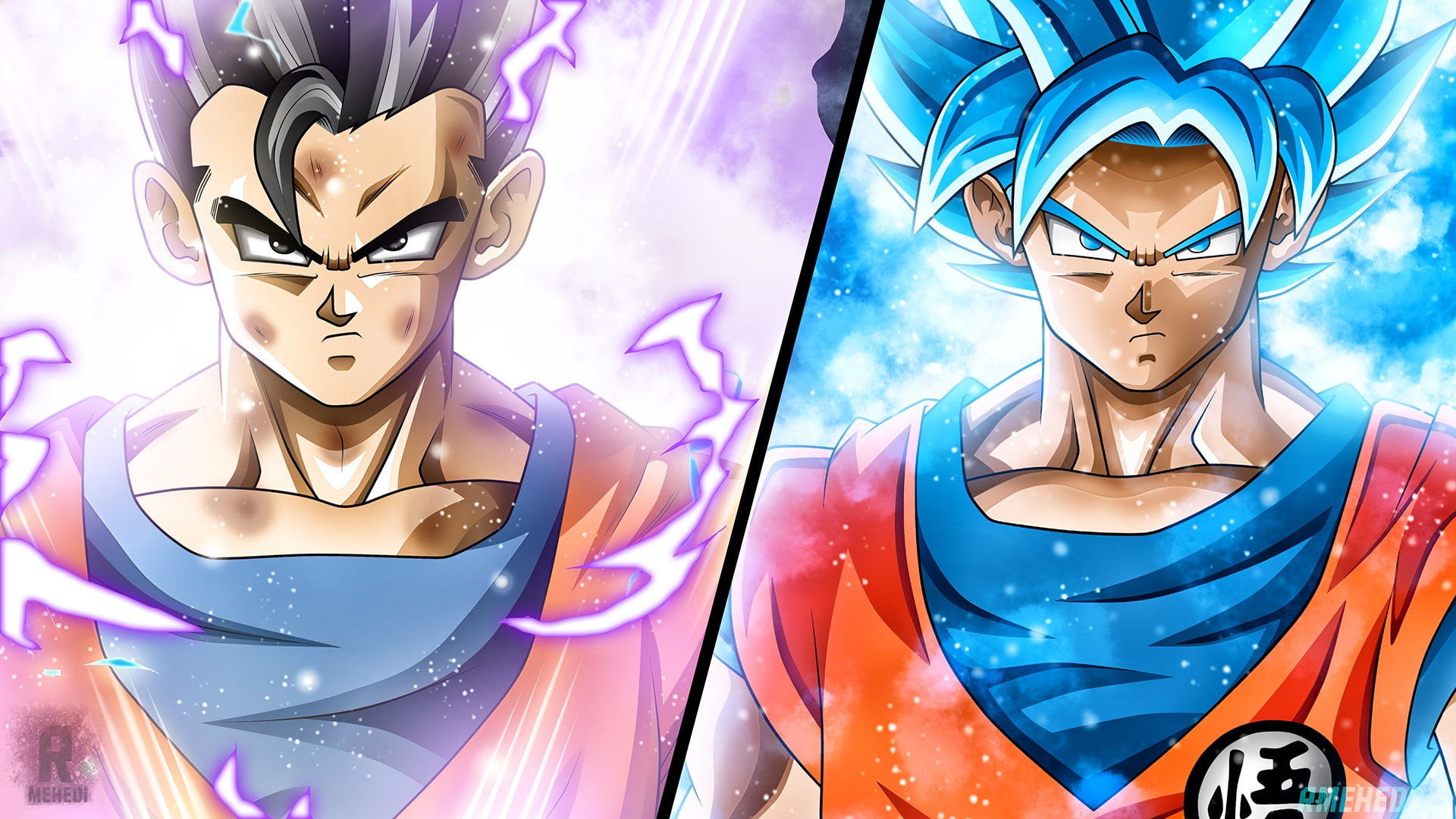 Son Gohan, Dragon Ball Super, anime, Son Goku, 1080P, Dragon Ball, HD Wallpaper