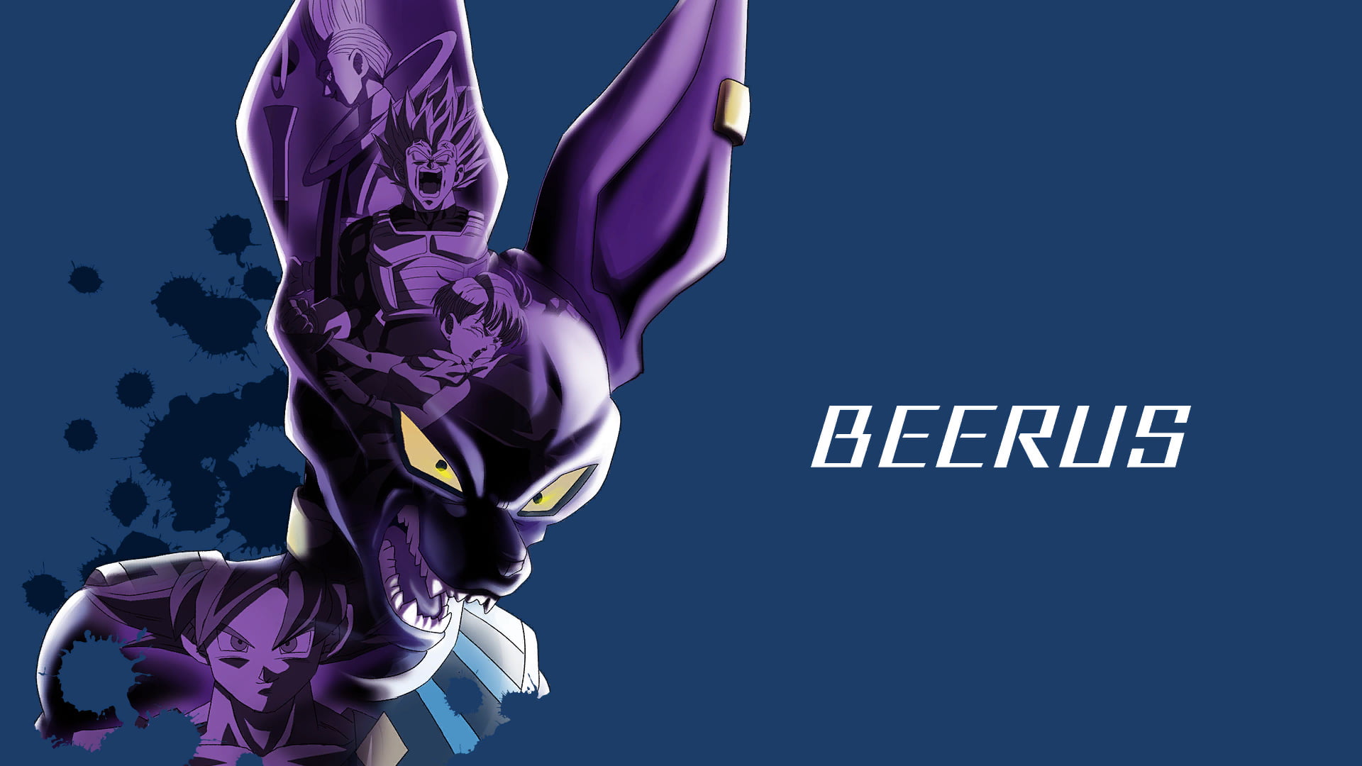 1080P, Beerus, Dragon Ball Super, Dragon Ball, Lord Bills, Dragon Ball Z, Dragon Ball Xenoverse 2, HD Wallpaper
