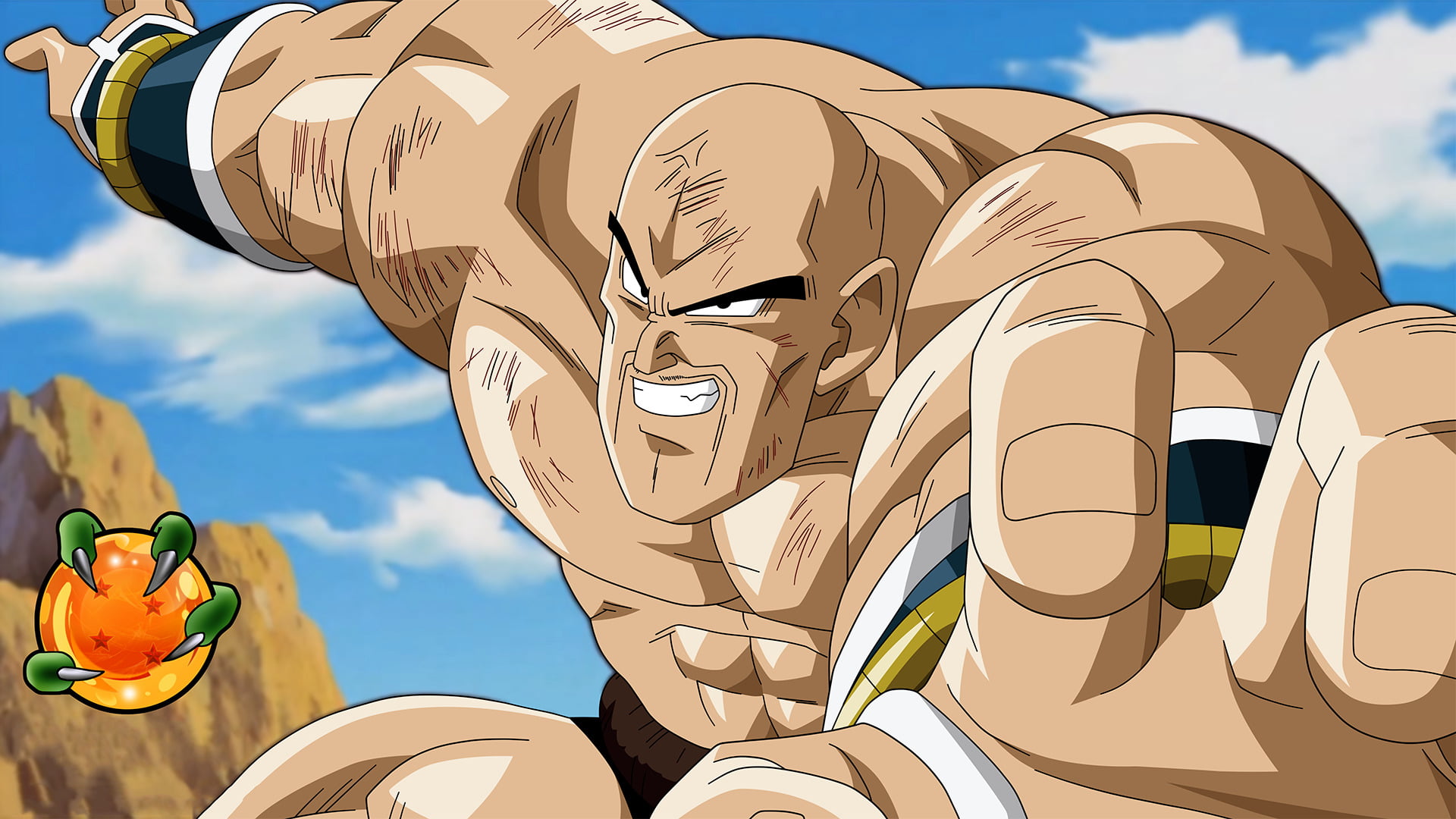 art and craft, craft, representation, Dragon Ball, outdoors, Nappa (Dragon Ball), sky, human representation, low angle view, architecture, multi colored, HD Wallpaper