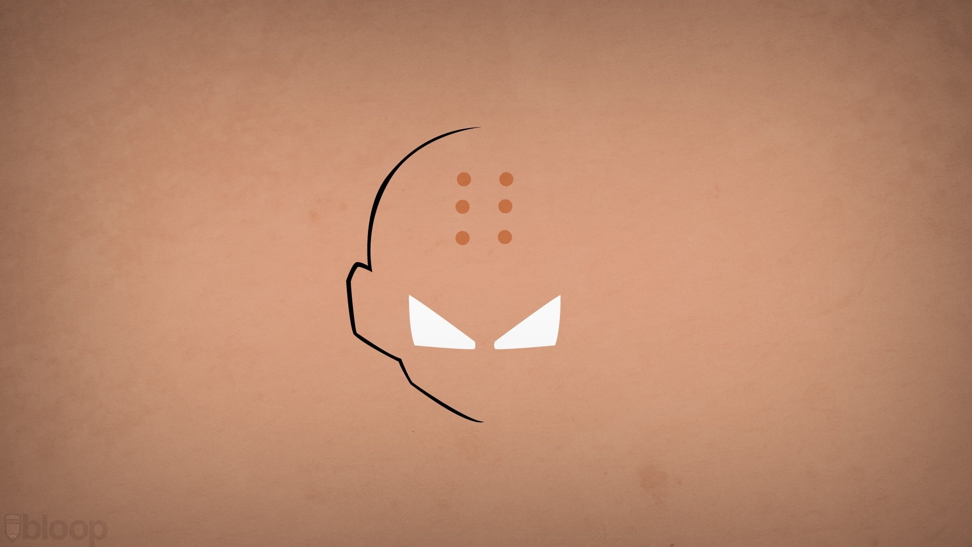 dragon ball z, blop, x, Krillin, dragonball, ball, z, art, anime, 1080P, hd, dragon, HD Wallpaper