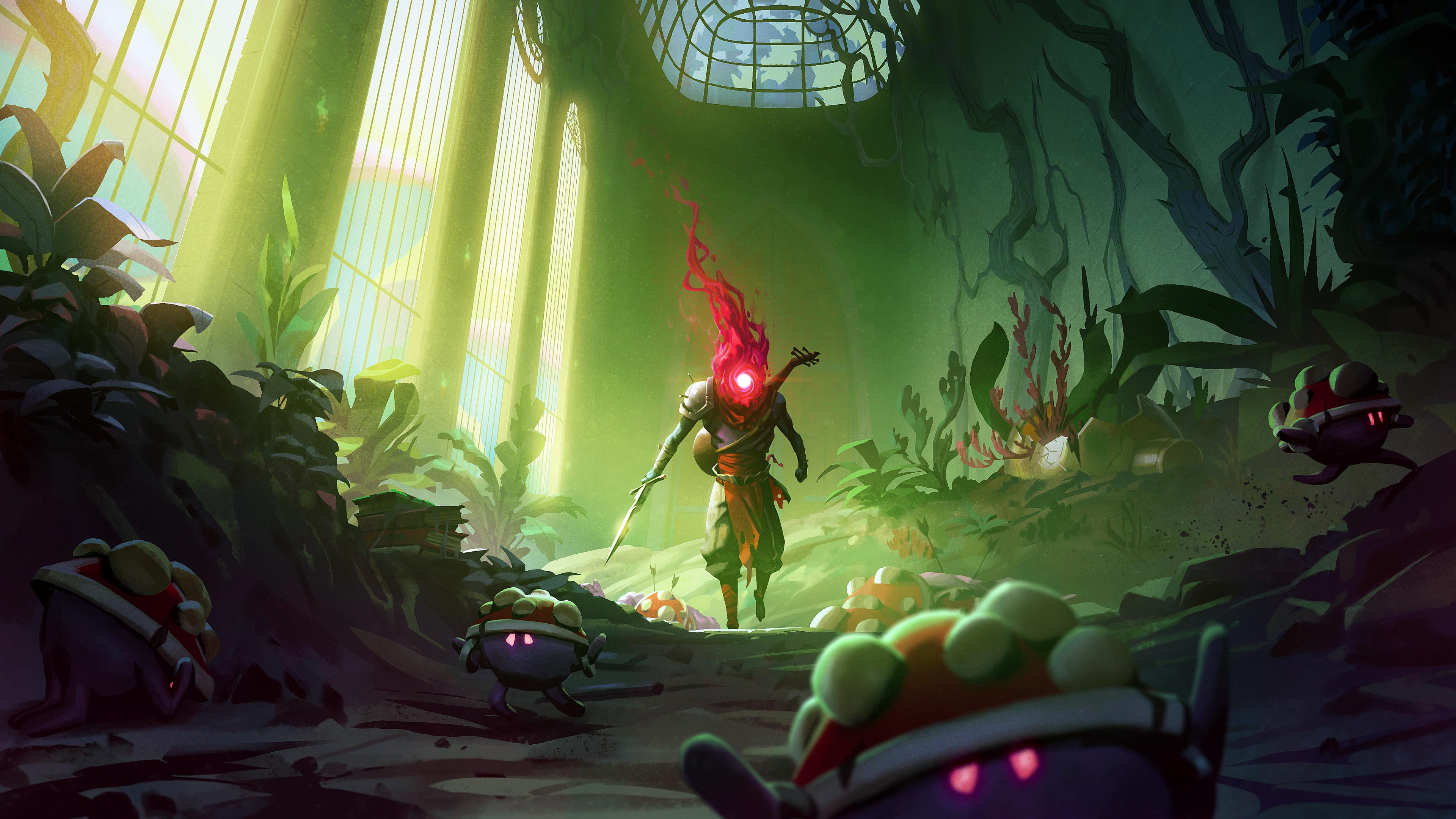 Dead Cells, 4K, game characters, video game art, HD Wallpaper