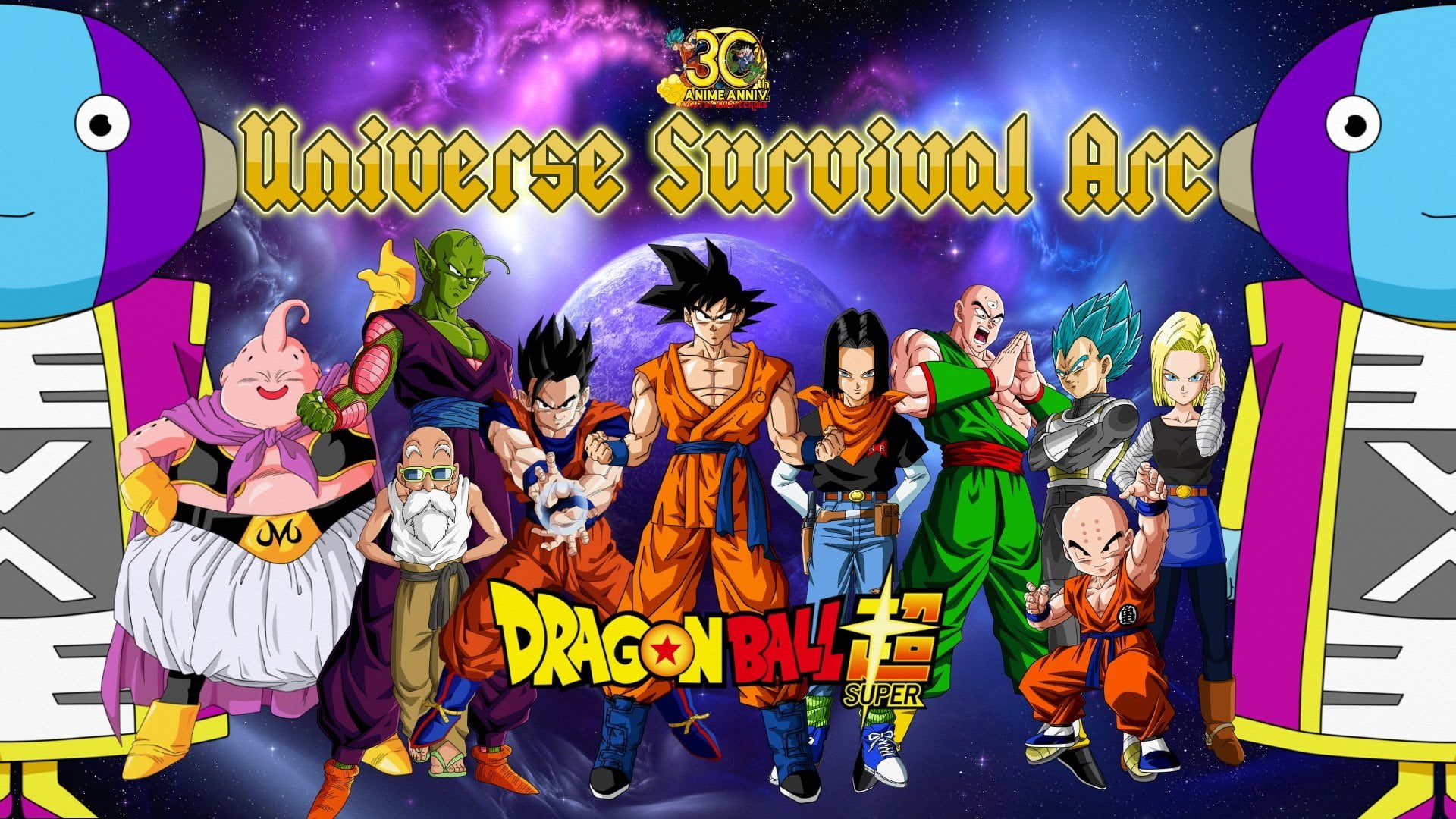 group of people, women, stage - performance space, night, 1080P, togetherness, performance, Master Roshi (Dragon Ball), Dragon Ball Super, crowd, Tien Shinhan (Dragon Ball), HD Wallpaper