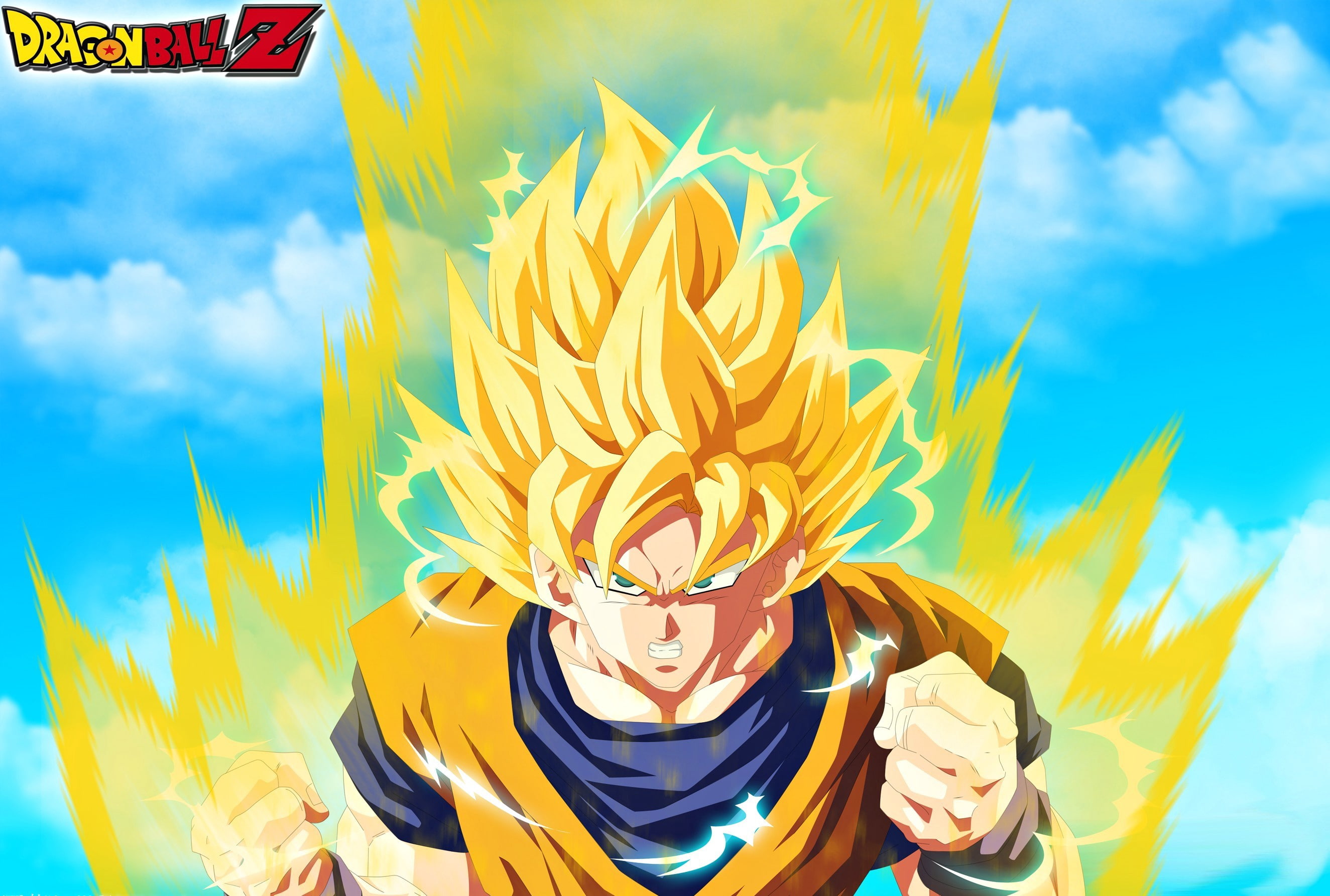 Dragon Ball Z, Super Saiyan 2, Son Goku, 2K, HD Wallpaper