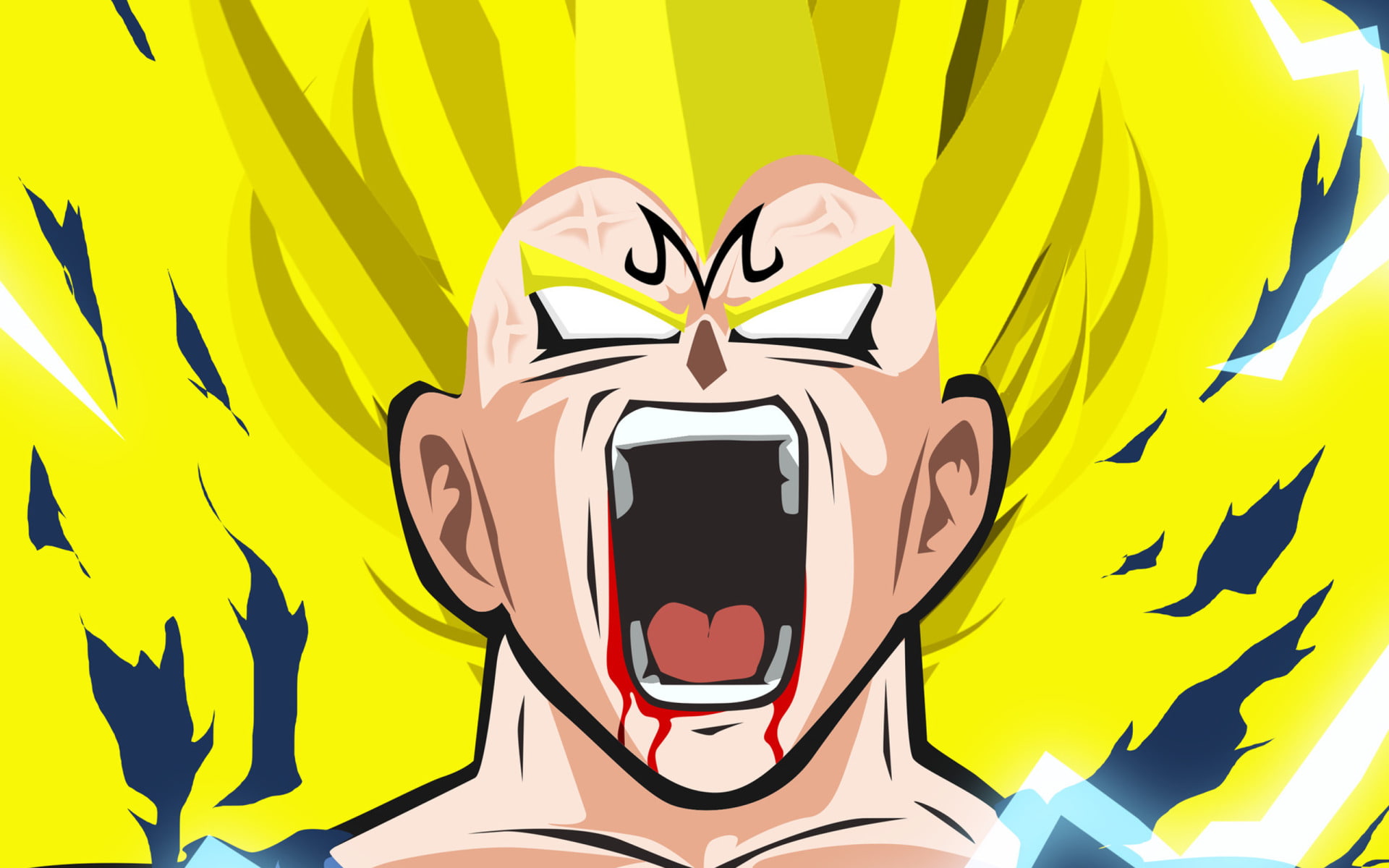 Dragon Ball, Super Saiyan 2, Dragon Ball Z, Vegeta (Dragon Ball), 1080P, HD Wallpaper