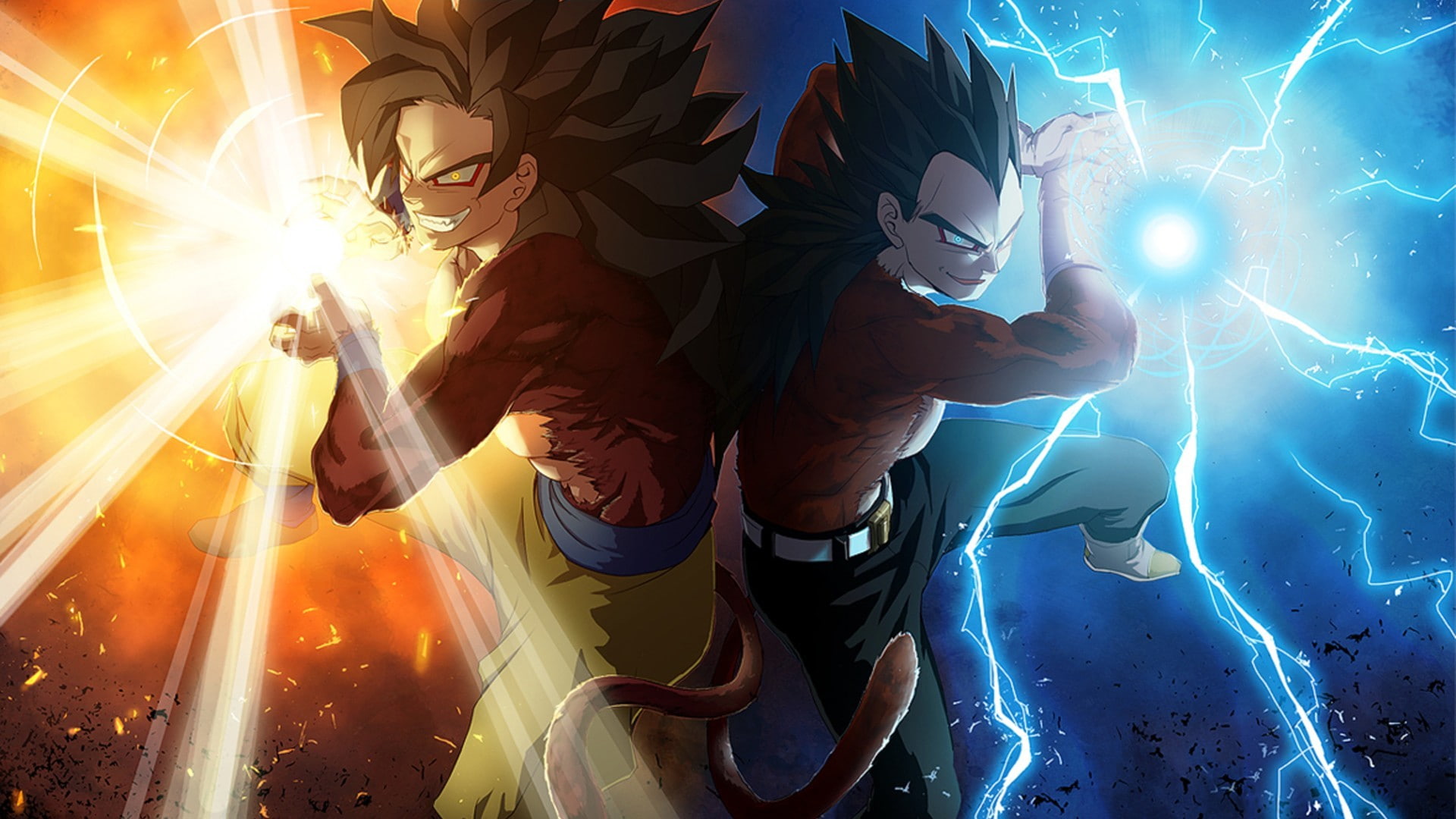 Dragon Ball Z, Dragon Ball GT, 1080P, Super Saiyan 4, HD Wallpaper