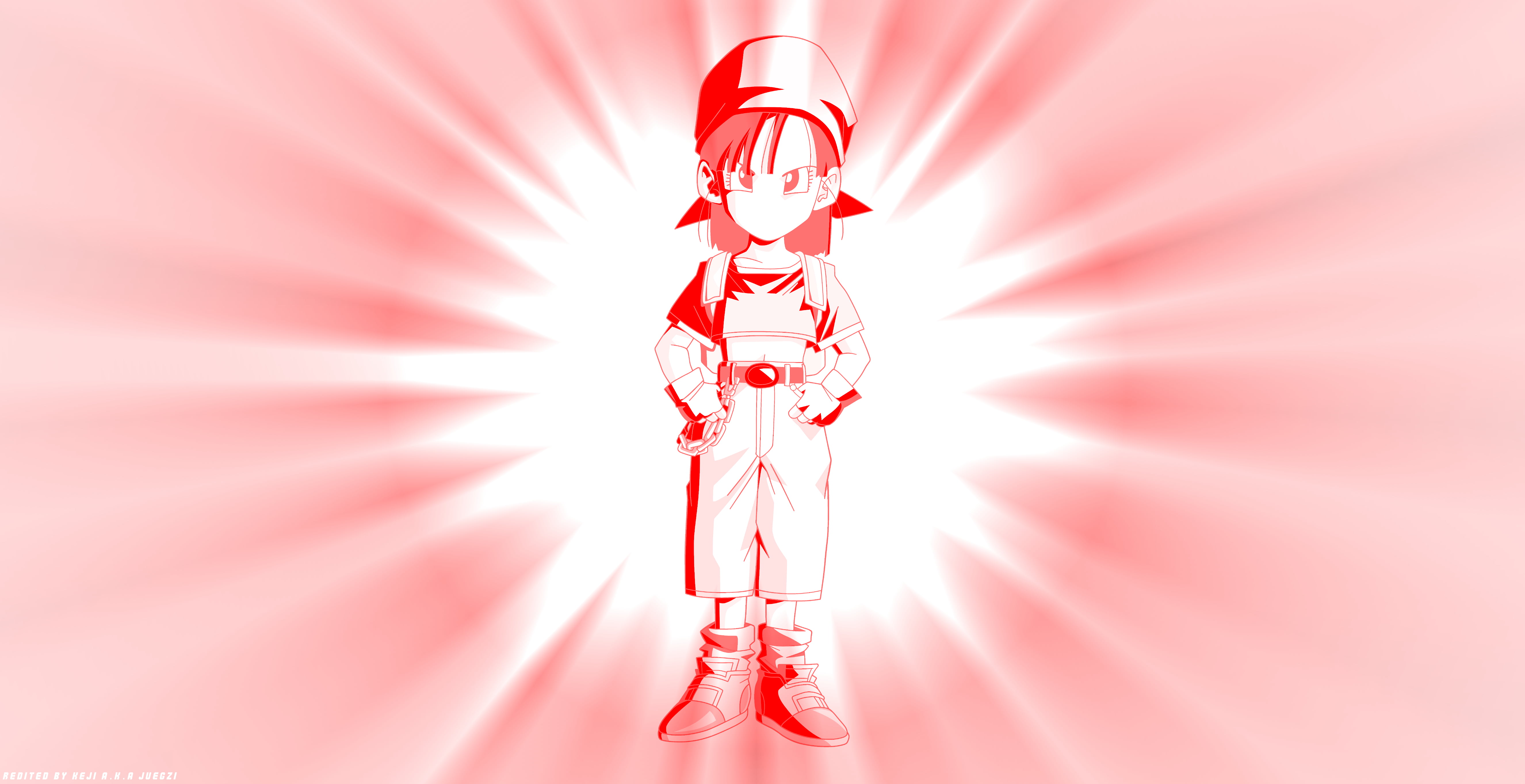 5K, Pan (Dragon Ball), Super Saiyan 4, Dragon Ball GT, Dragon Ball, HD Wallpaper