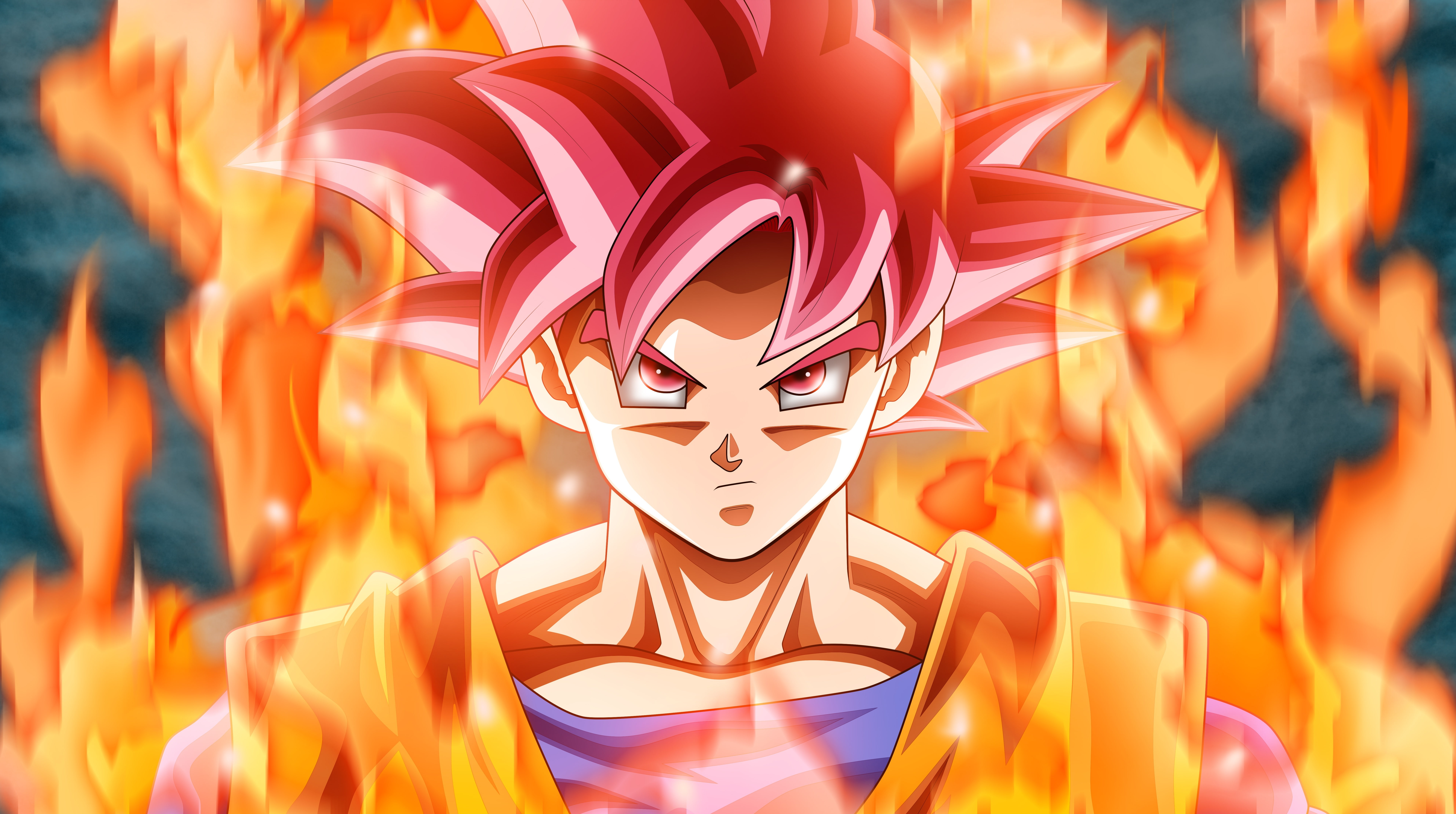 art and craft, obscured face, front view, representation, focus on foreground, 8K, celebration, indoors, god, Anime, goku, dragon ball, mask - disguise, HD Wallpaper