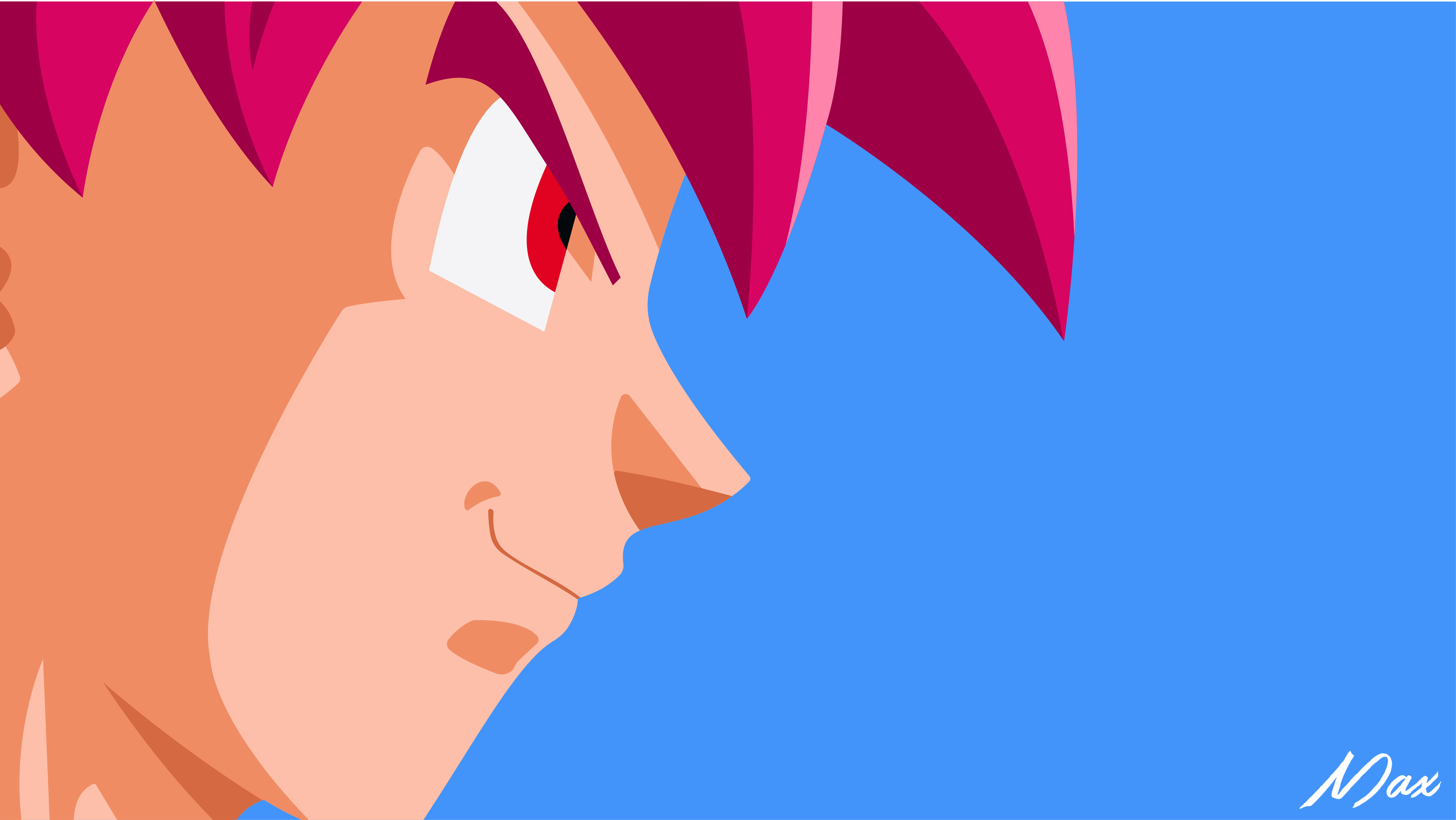 Dragon Ball, Dragon Ball Super, Super Saiyan God, Goku, 4K, HD Wallpaper