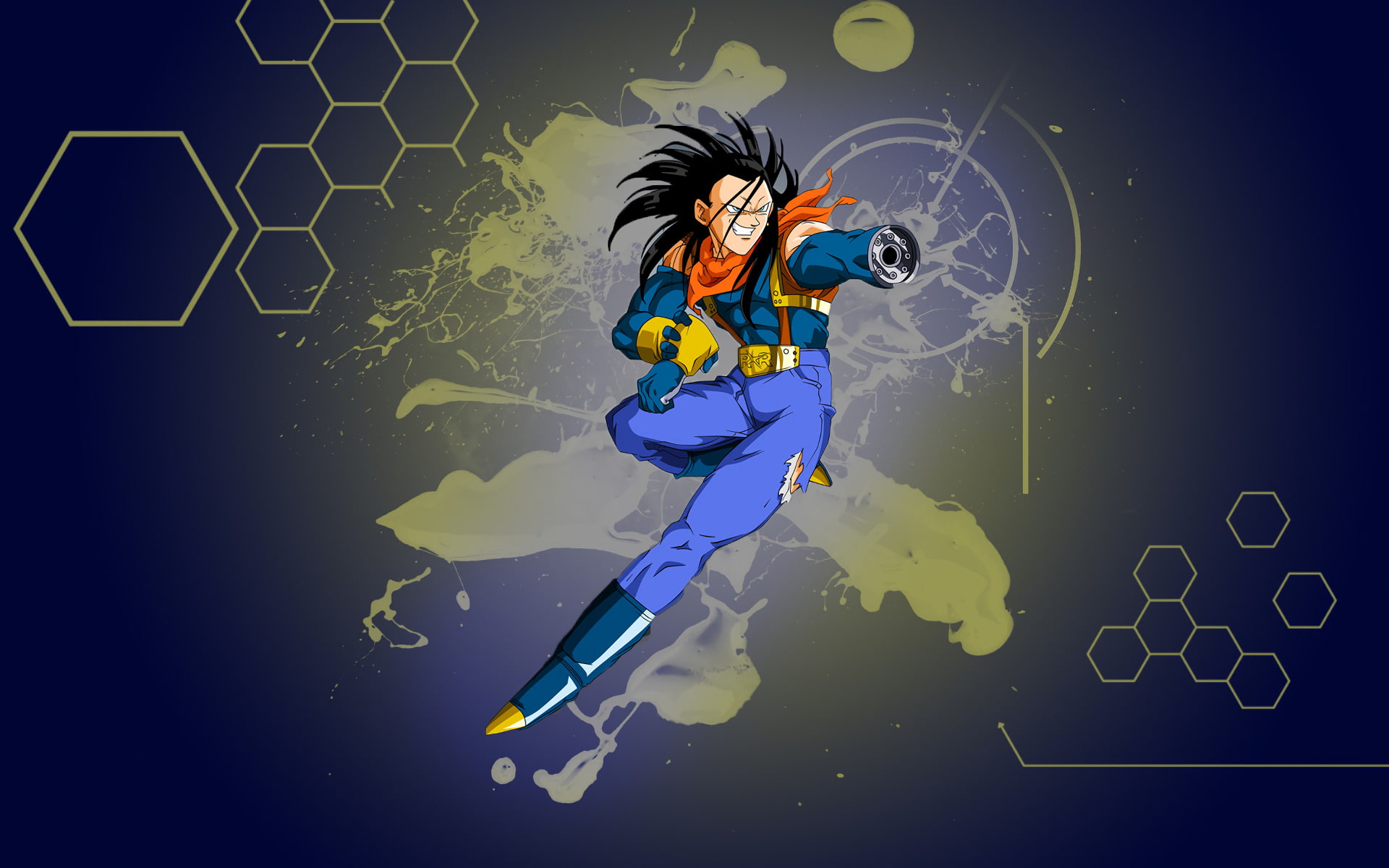 Dragon Ball GT, Android 17 (Dragon Ball), Super Android 17 (Dragon Ball), Dragon Ball, 1080P, HD Wallpaper
