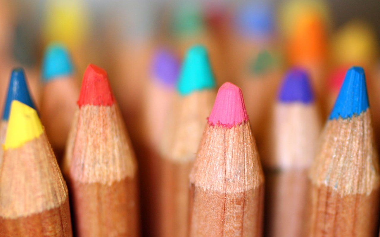 720P, color, pencil, photography, pencils, hd, HD Wallpaper