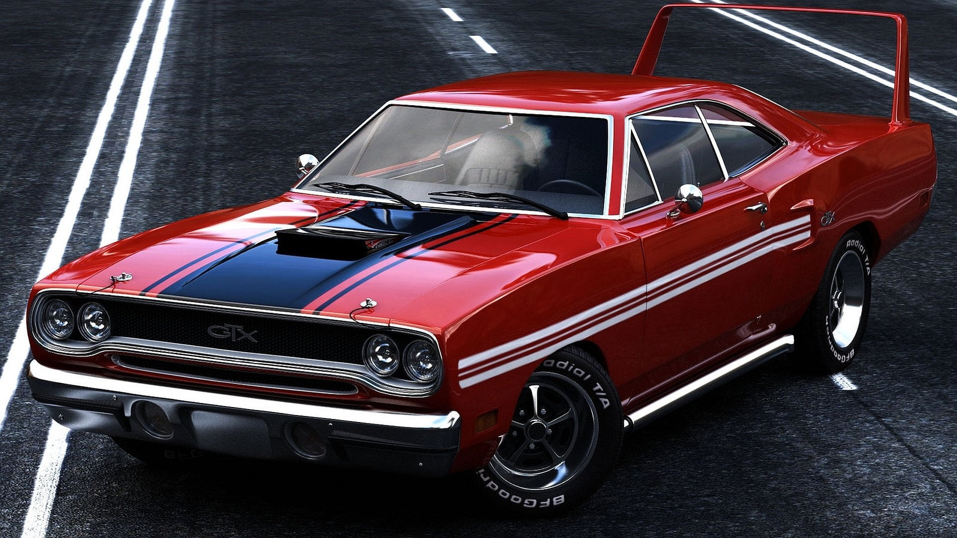 Plymouth GTX, Plymouth, 1080P, HD Wallpaper