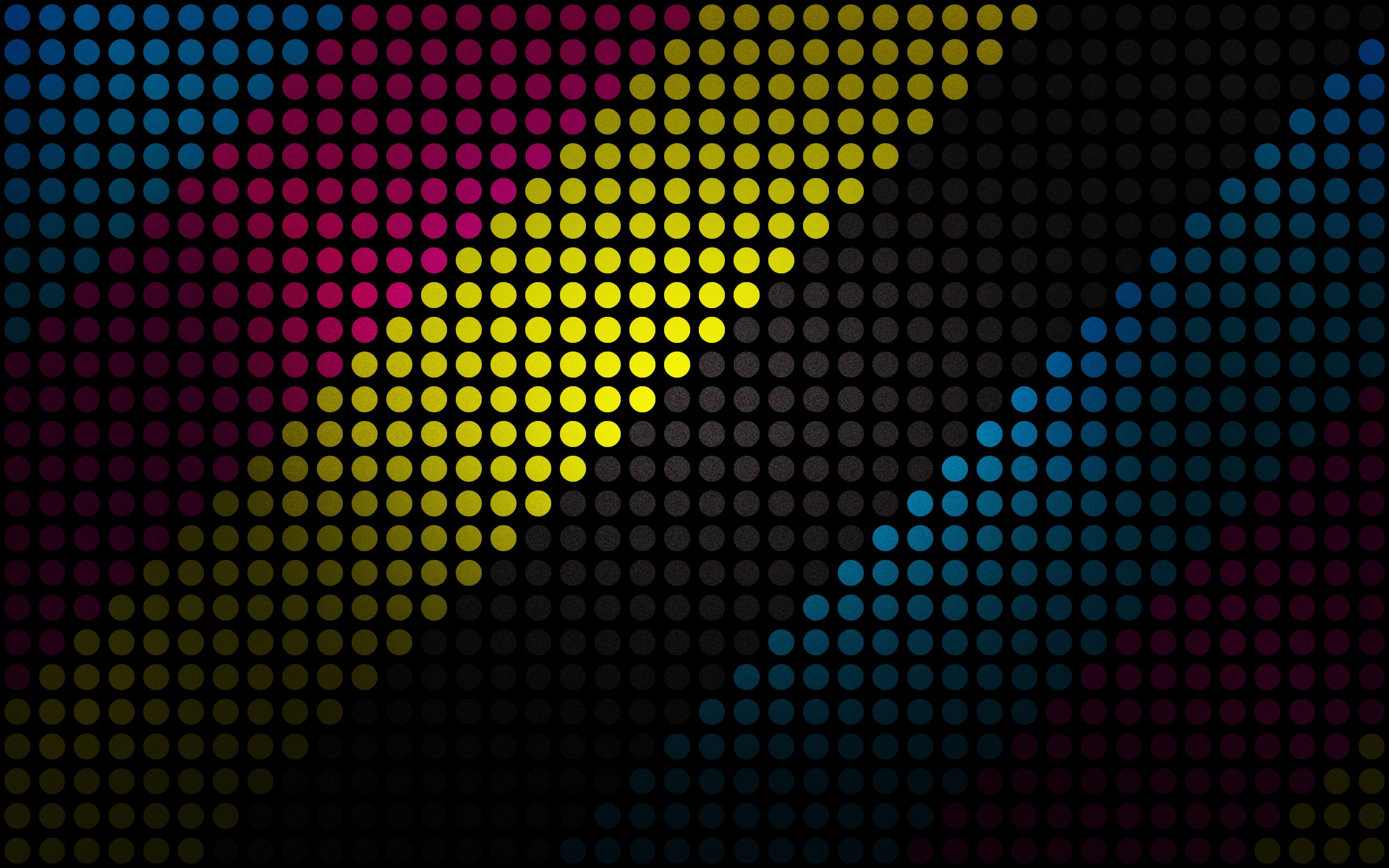 art, colorful, hd, dots, 2K, minimalistic, x, dot, halftone, HD Wallpaper