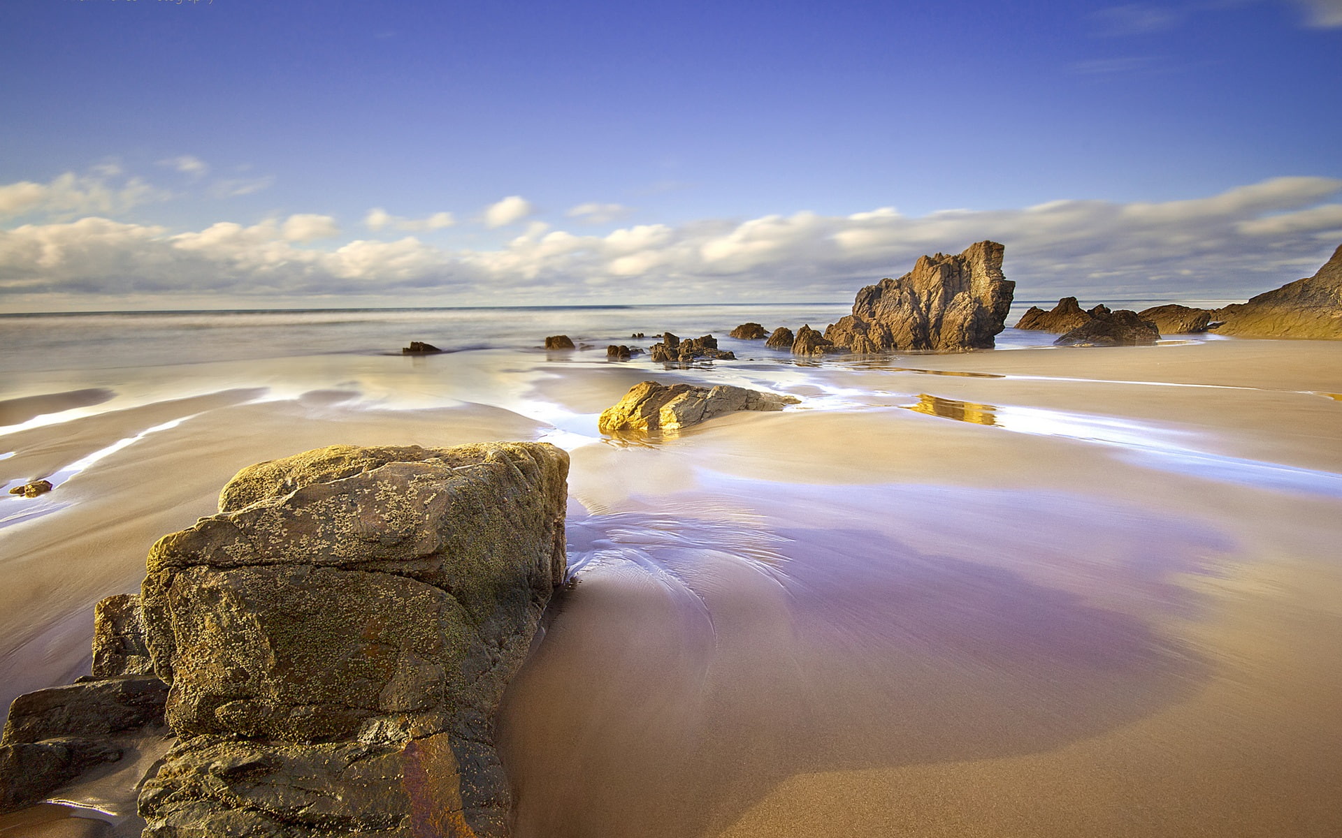 formation, Beach, Spain, Sea, 1080P, Rocks, rock, brown, Asturias, HD Wallpaper