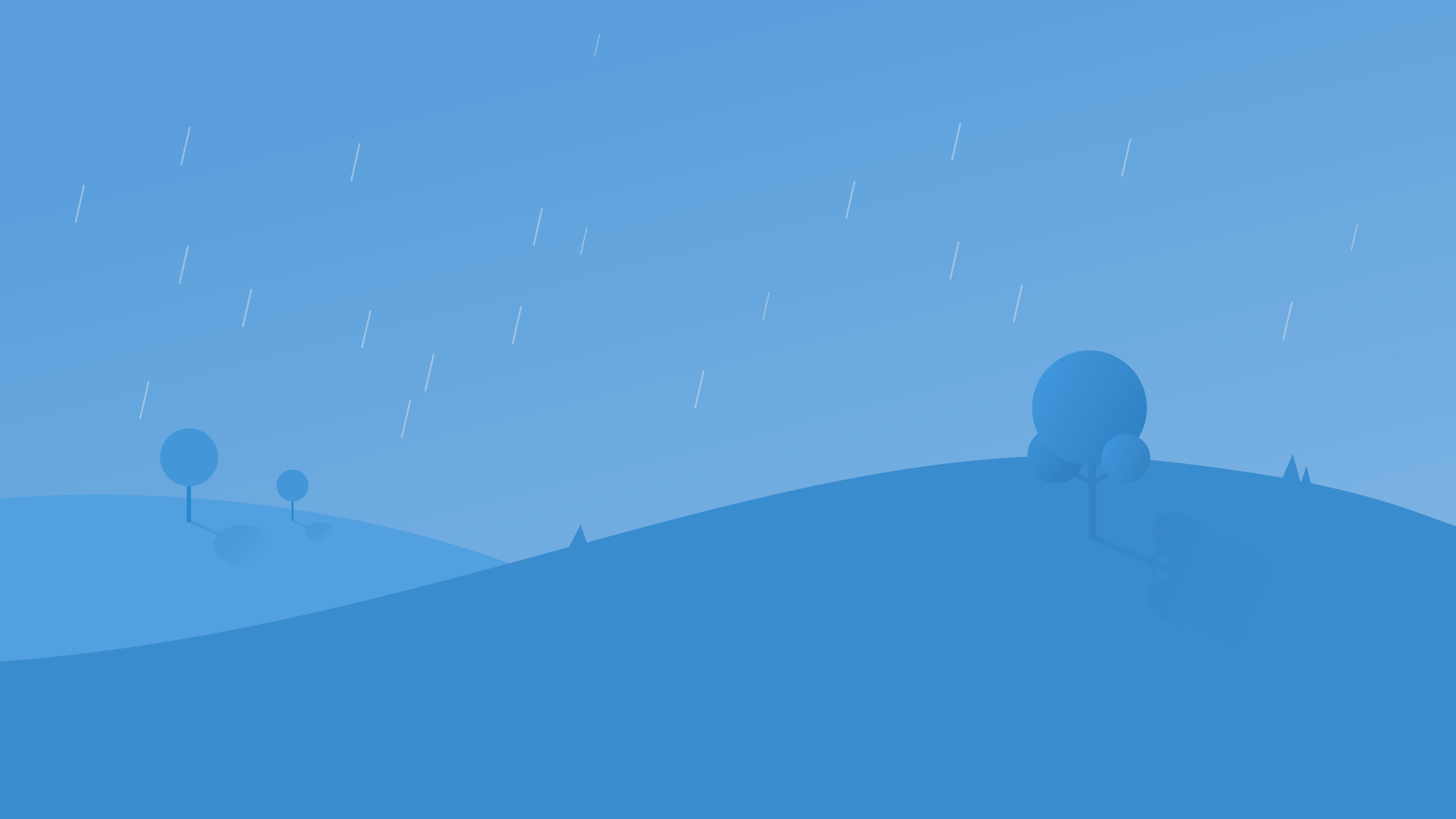 rear view, communication, copy space, one person, blue, water, night, Weather background, men, sky, portrait, outdoors, technology, Rainy, MiUI 8, 2K, HD Wallpaper