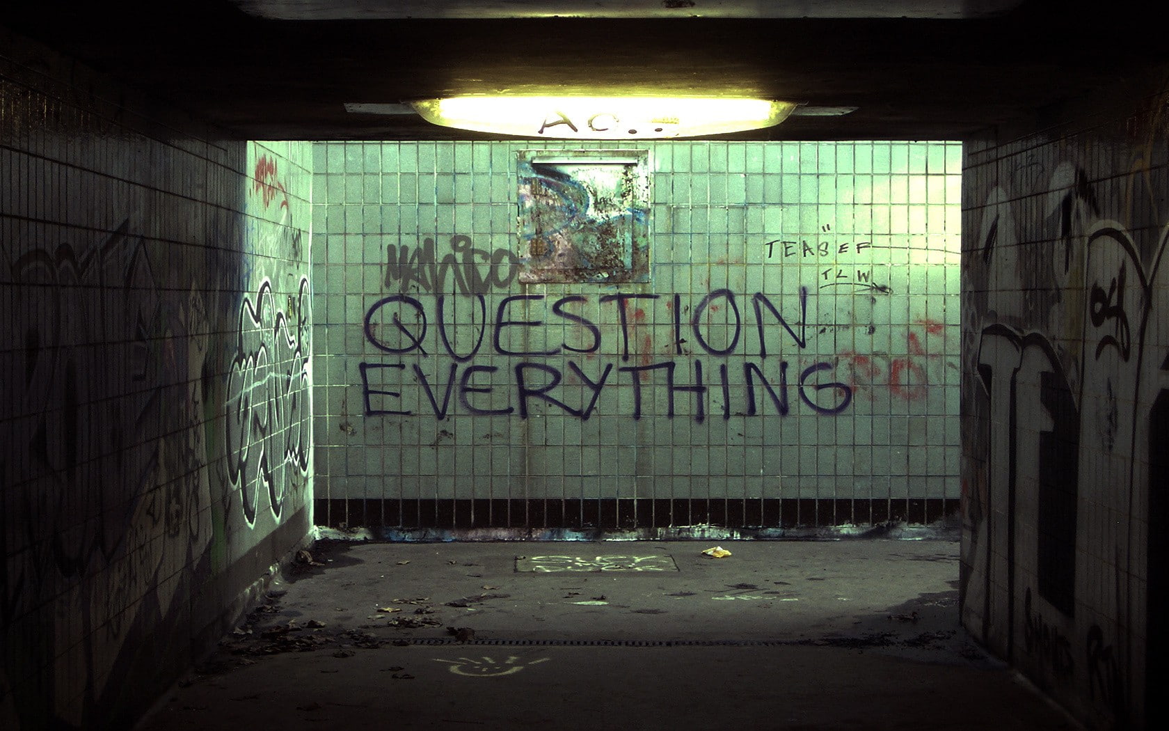 urban, wall, 720P, graffiti, questions, dirt, dirty, HD Wallpaper