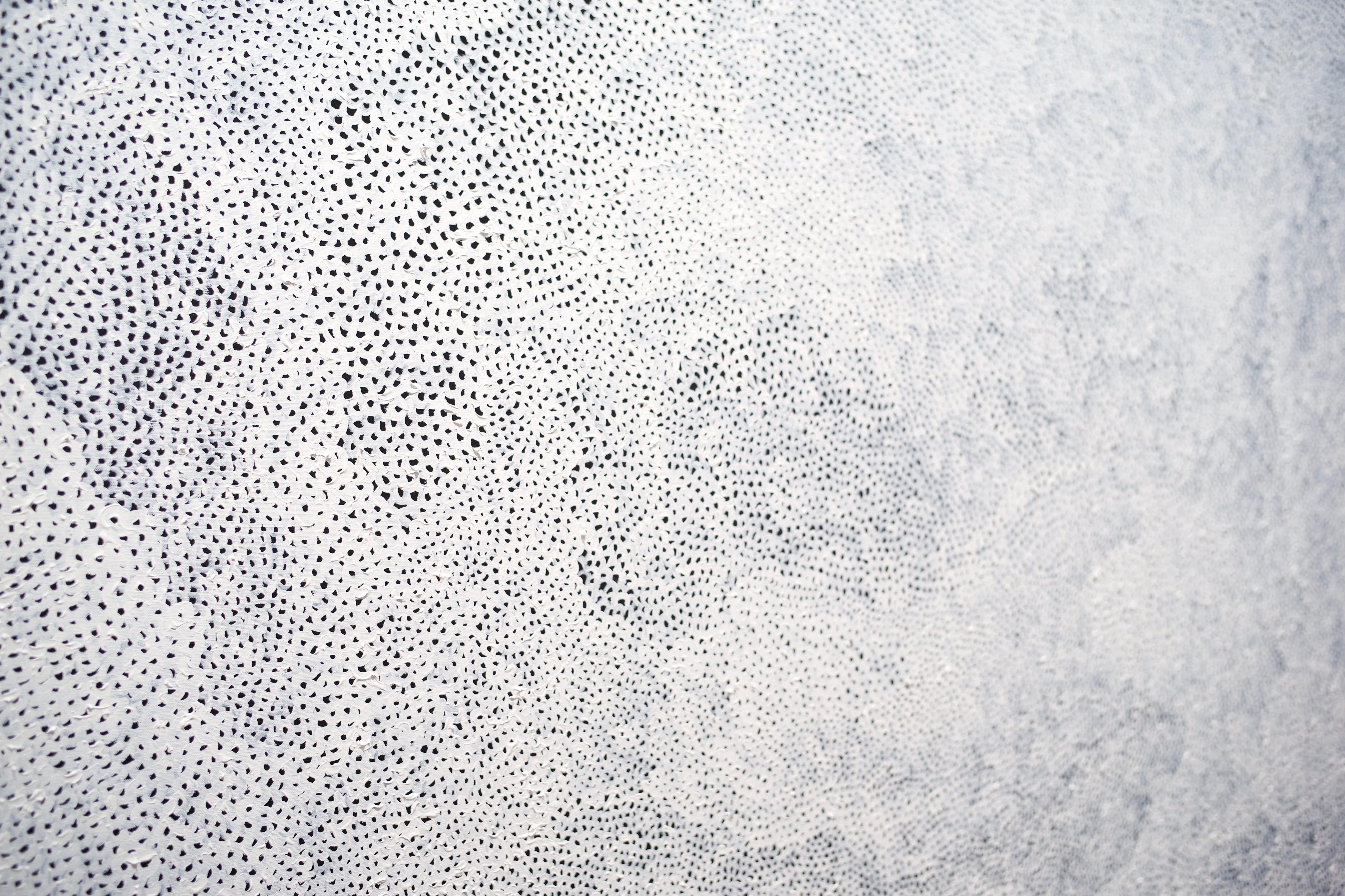 paint, circles, pattern, concrete, gray, spotted, material, white color, depth of field, metal, textured, new york, abstract, textile, textured effect, HD Wallpaper