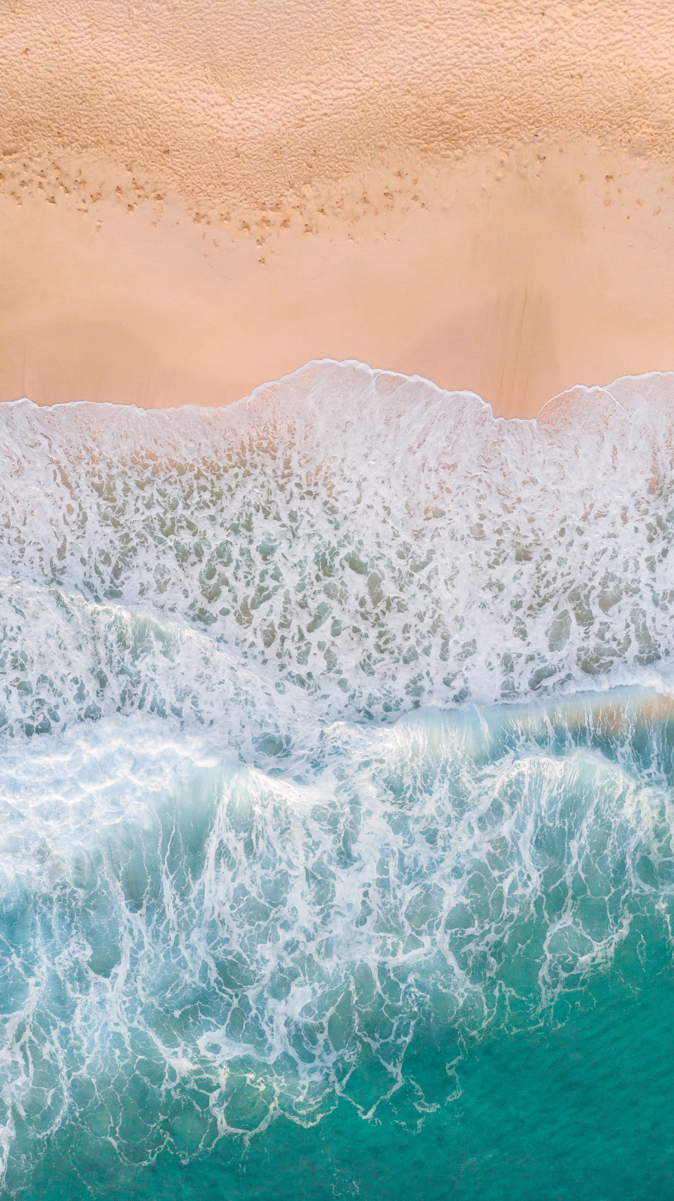 blue, sport, power, 501 kalanianaʻole hwy, sea, united states, beach, wave, drone, white, nature, water, texture, hawaii, scenics - nature, environment, Phone HD Wallpaper
