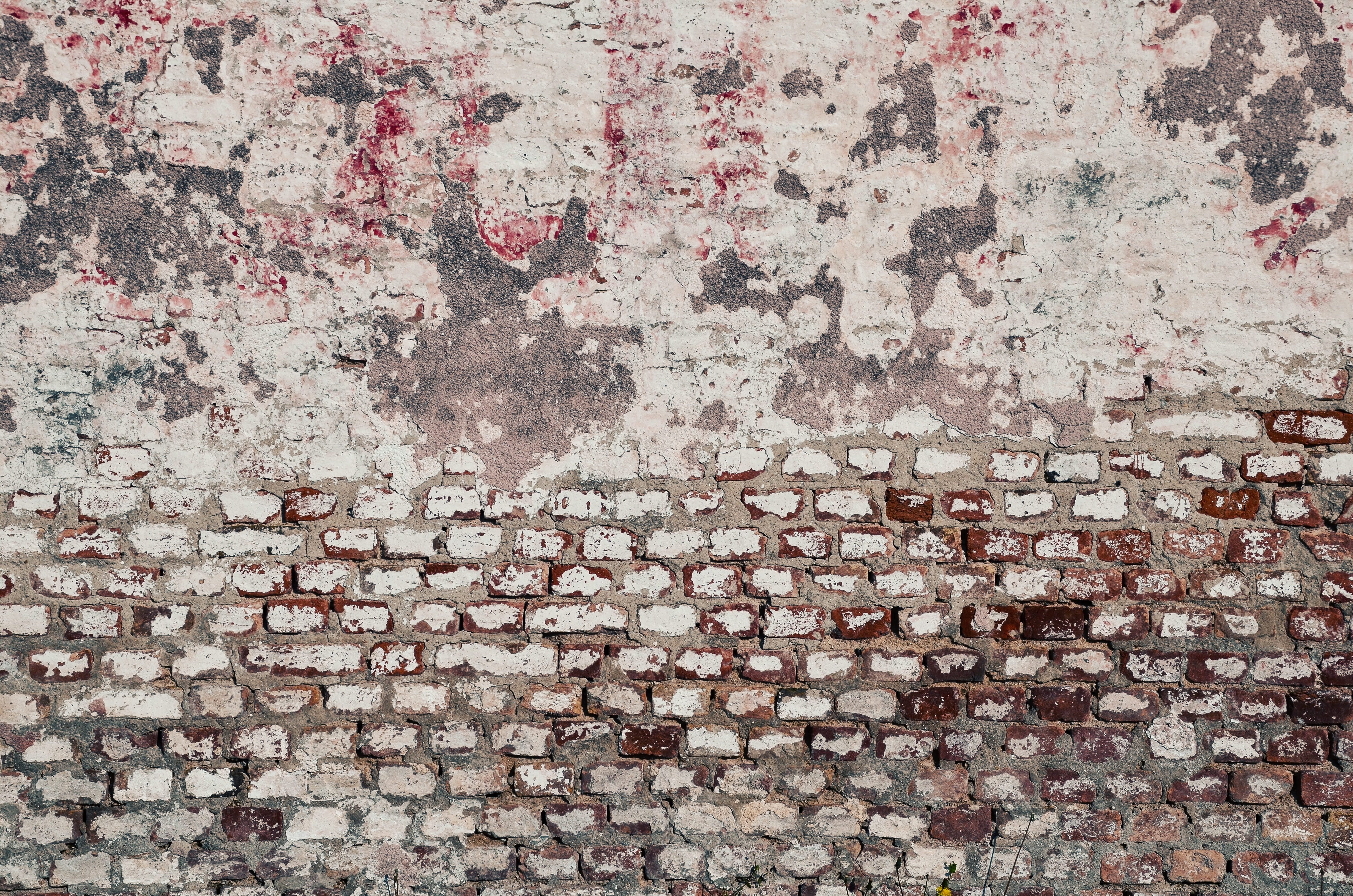 brown, house, grungy, Brick Wall, architecture, wall - building feature, outdoors, built structure, run-down, dirty, abstract, damaged, wall background, HD Wallpaper
