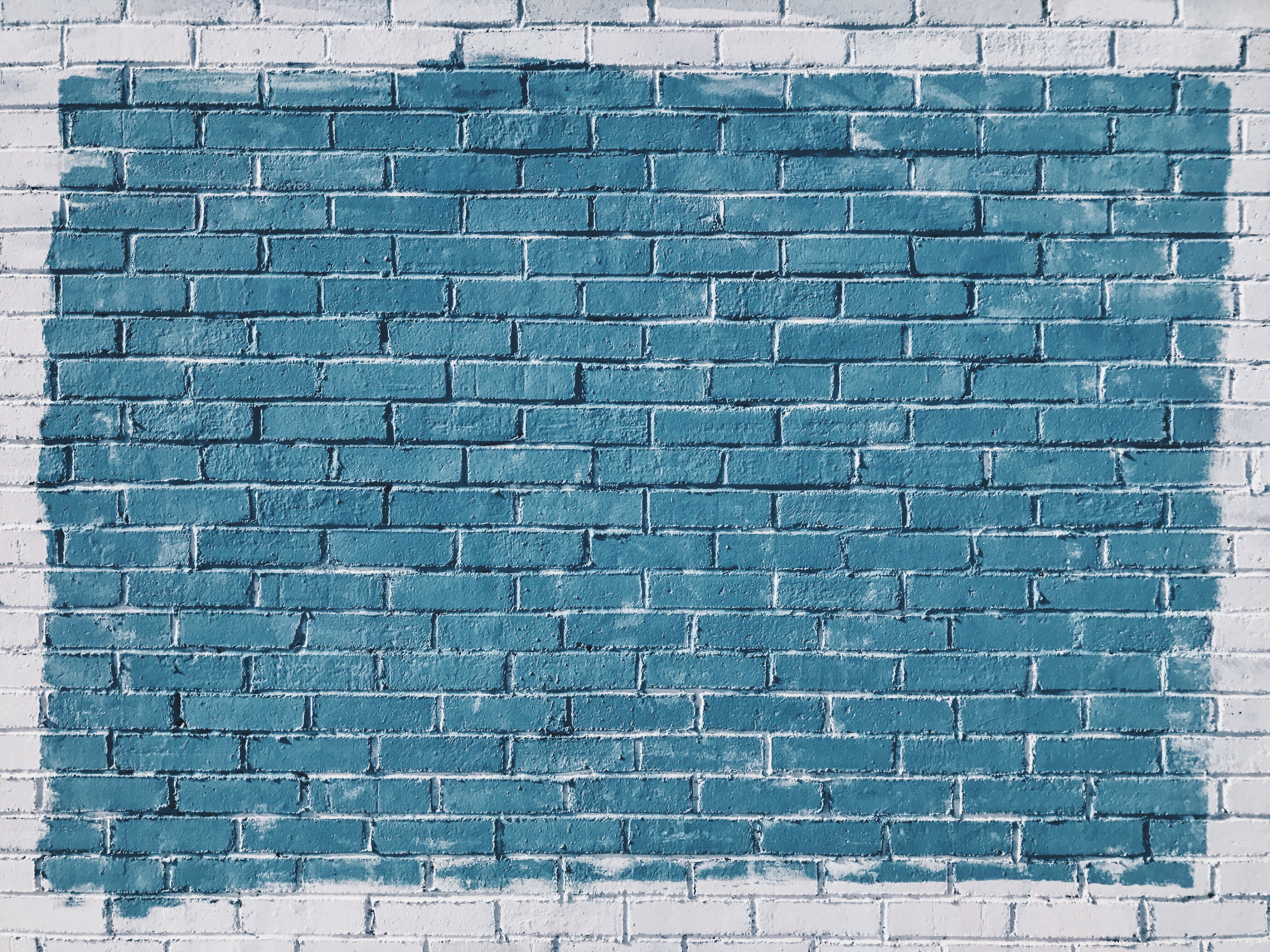concrete, close-up, no People, dirty, facade, backdrop, cement, day, construction Industry, surface, brickwork, blue, repetition, white, wall - Building Feature, HD Wallpaper