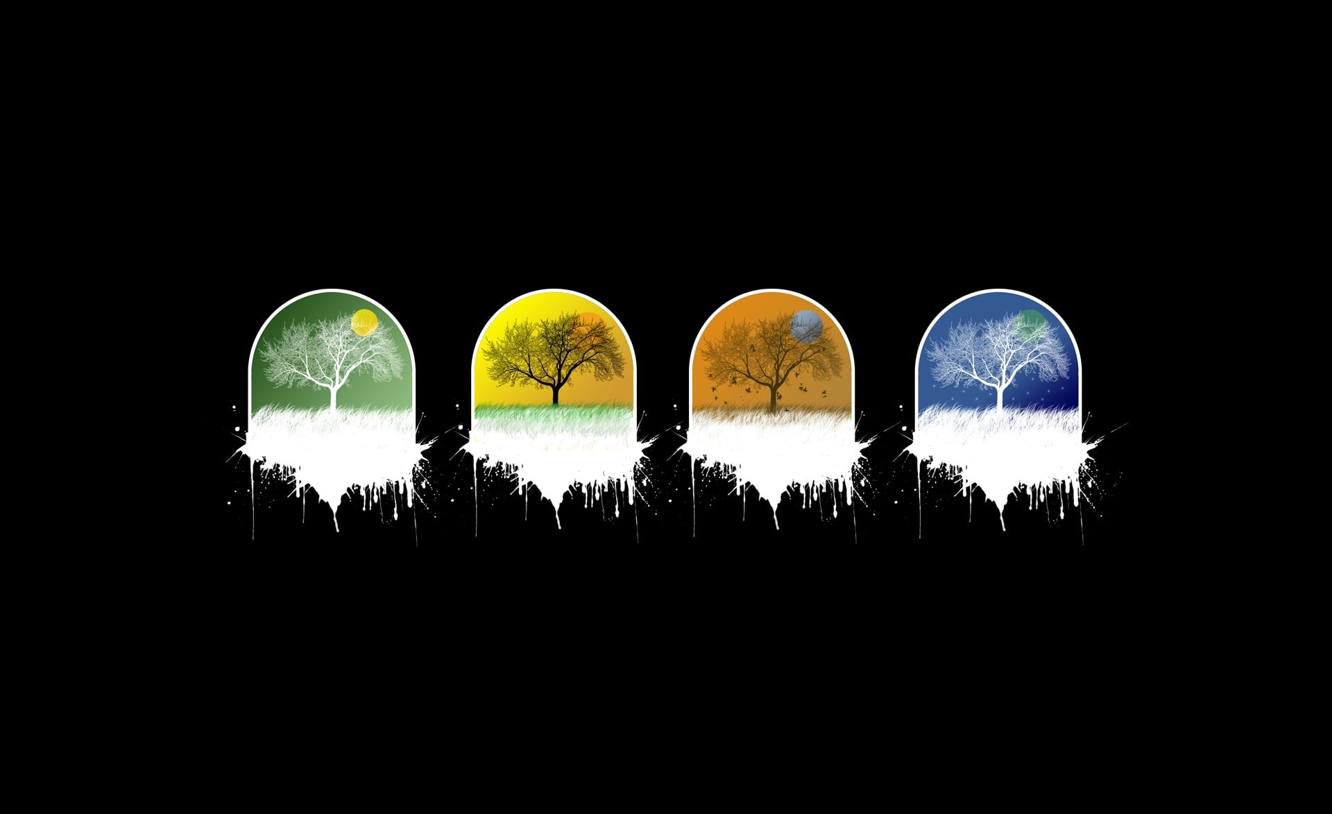 sky, dark, bare, the past, color, architecture, Calendar, 1080P, transportation, tree, arts, history, connection, copy space, plant, arch, arched, no people, HD Wallpaper