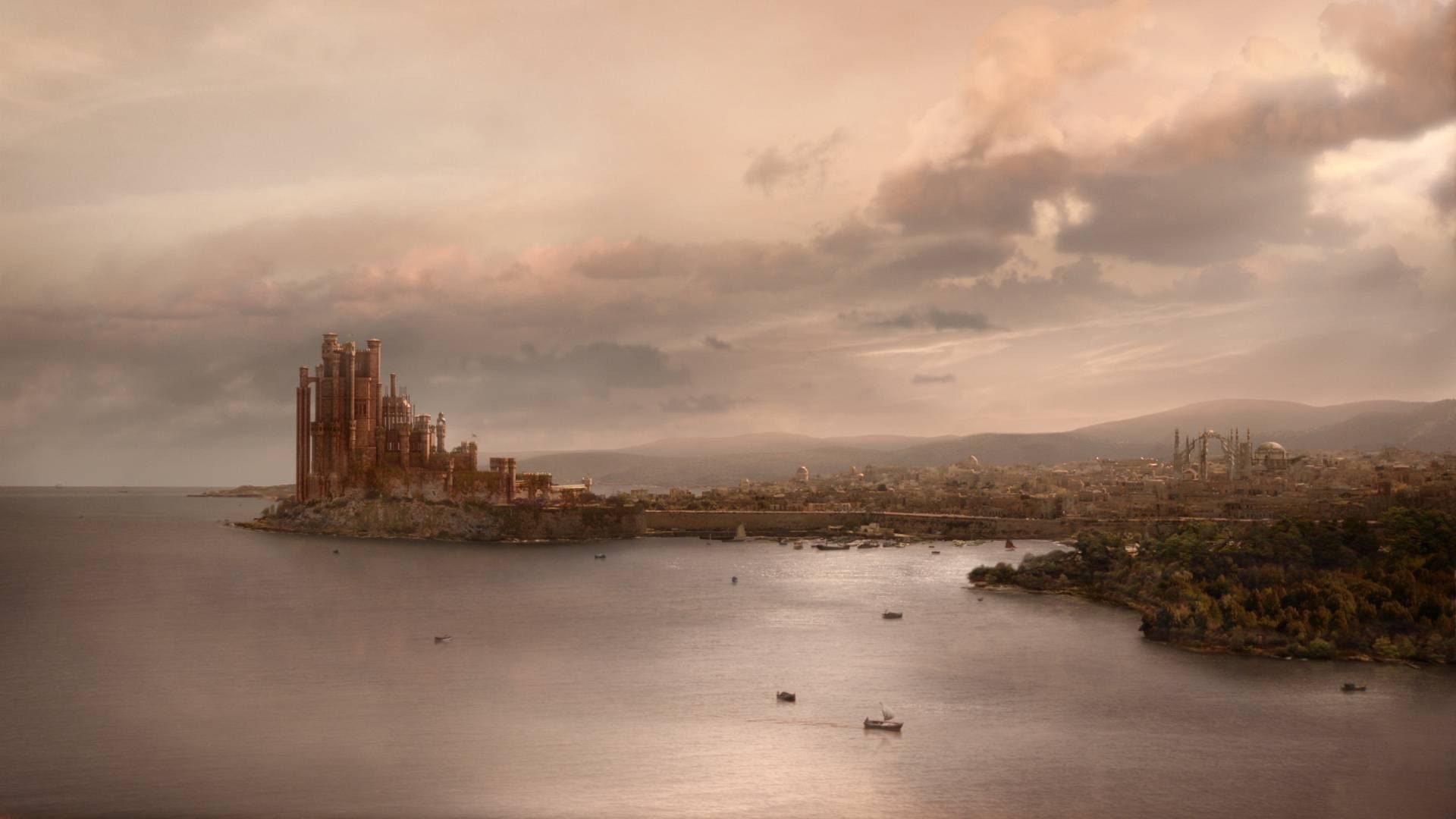 Game of Thrones, Westeros, cityscape, 1080P, HD Wallpaper