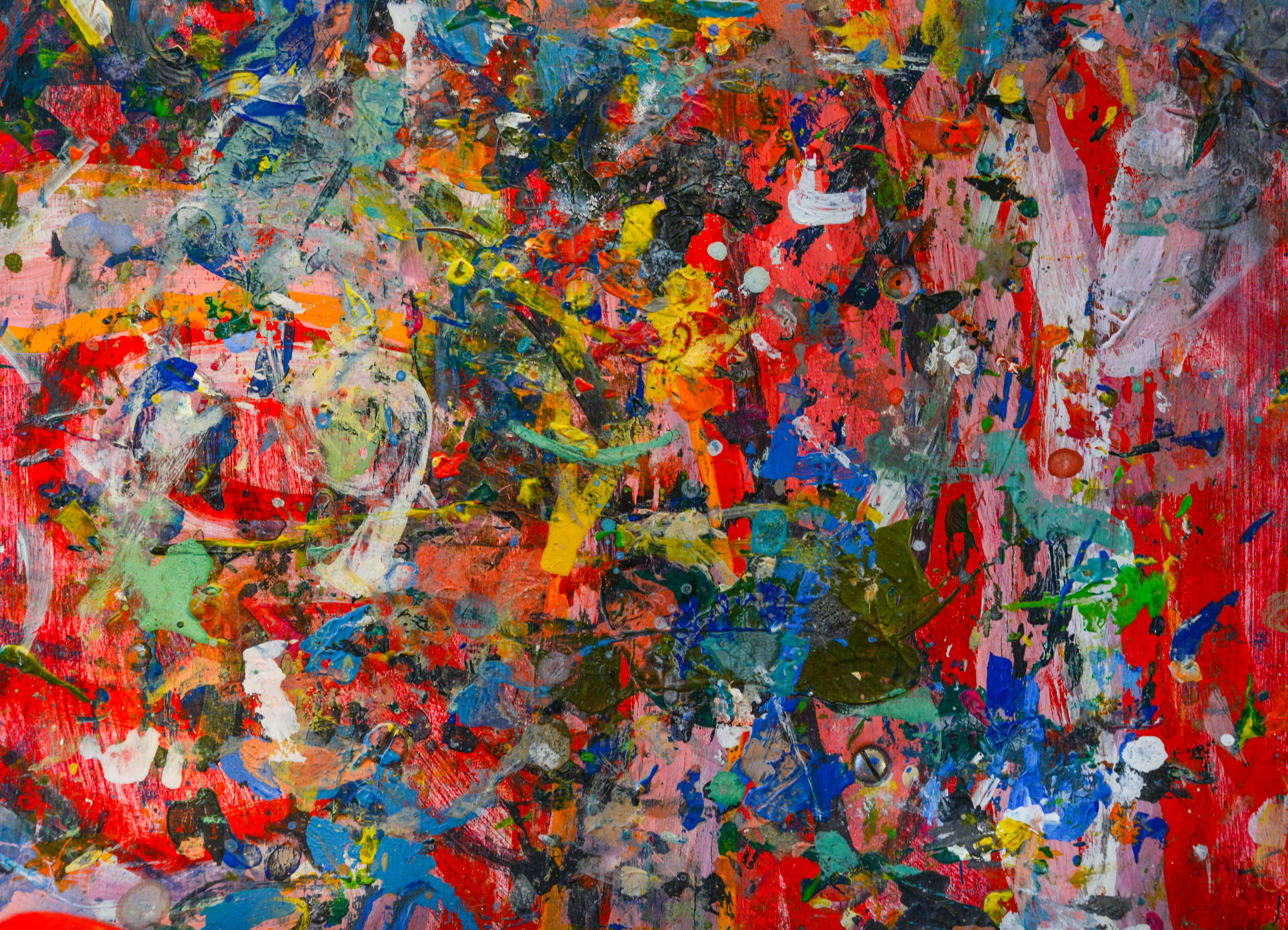 acrylic Painting, backgrounds, wall - Building Feature, design, messy, art and craft, abstract backgrounds, abstract, pattern, artists Canvas, paintings, HD Wallpaper