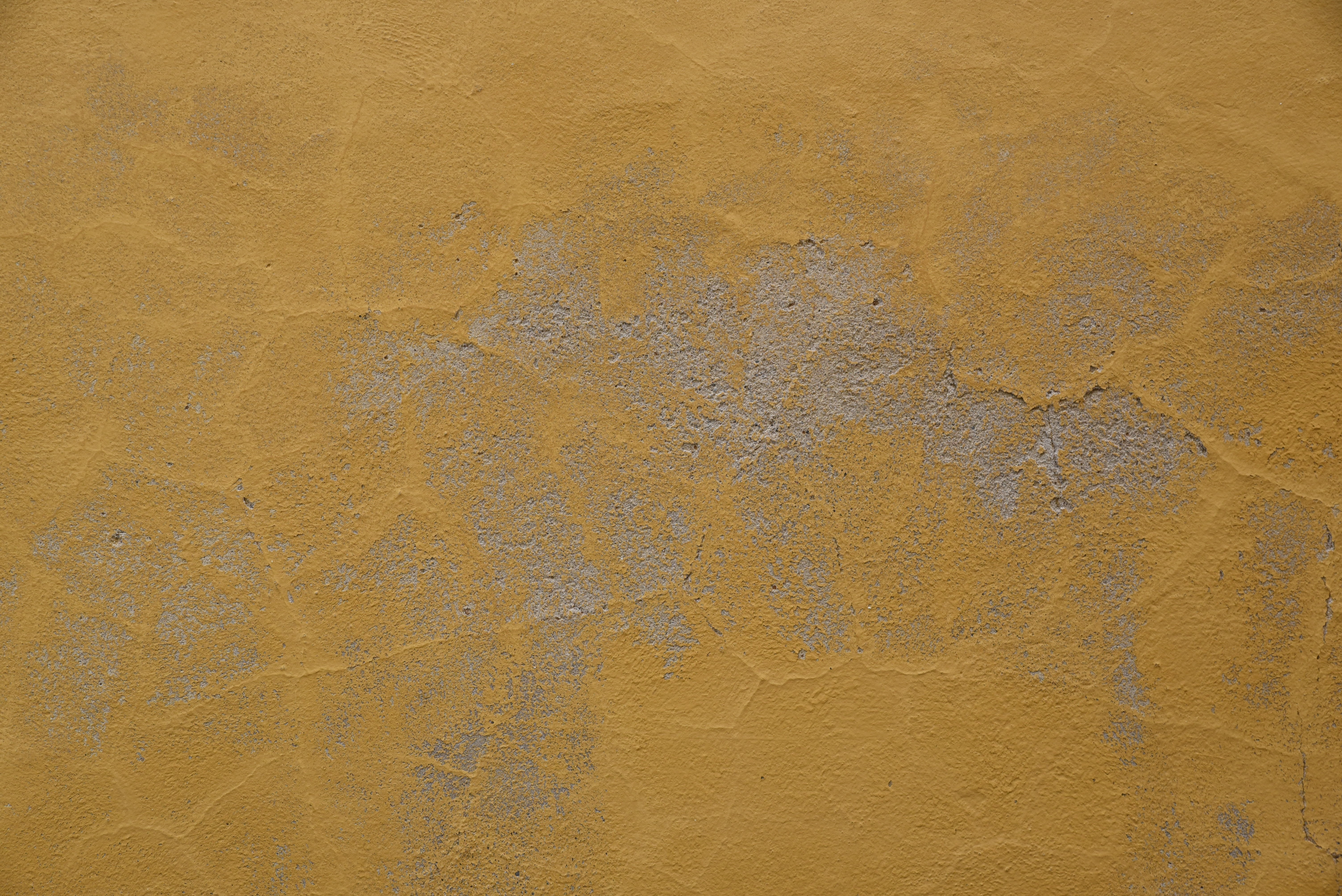 old paint, facade, rough, backgrounds, broken, hauswand, flake, close-up, turquoise colored, textured, pattern, surface, ruined, no people, 5K, yellow, HD Wallpaper