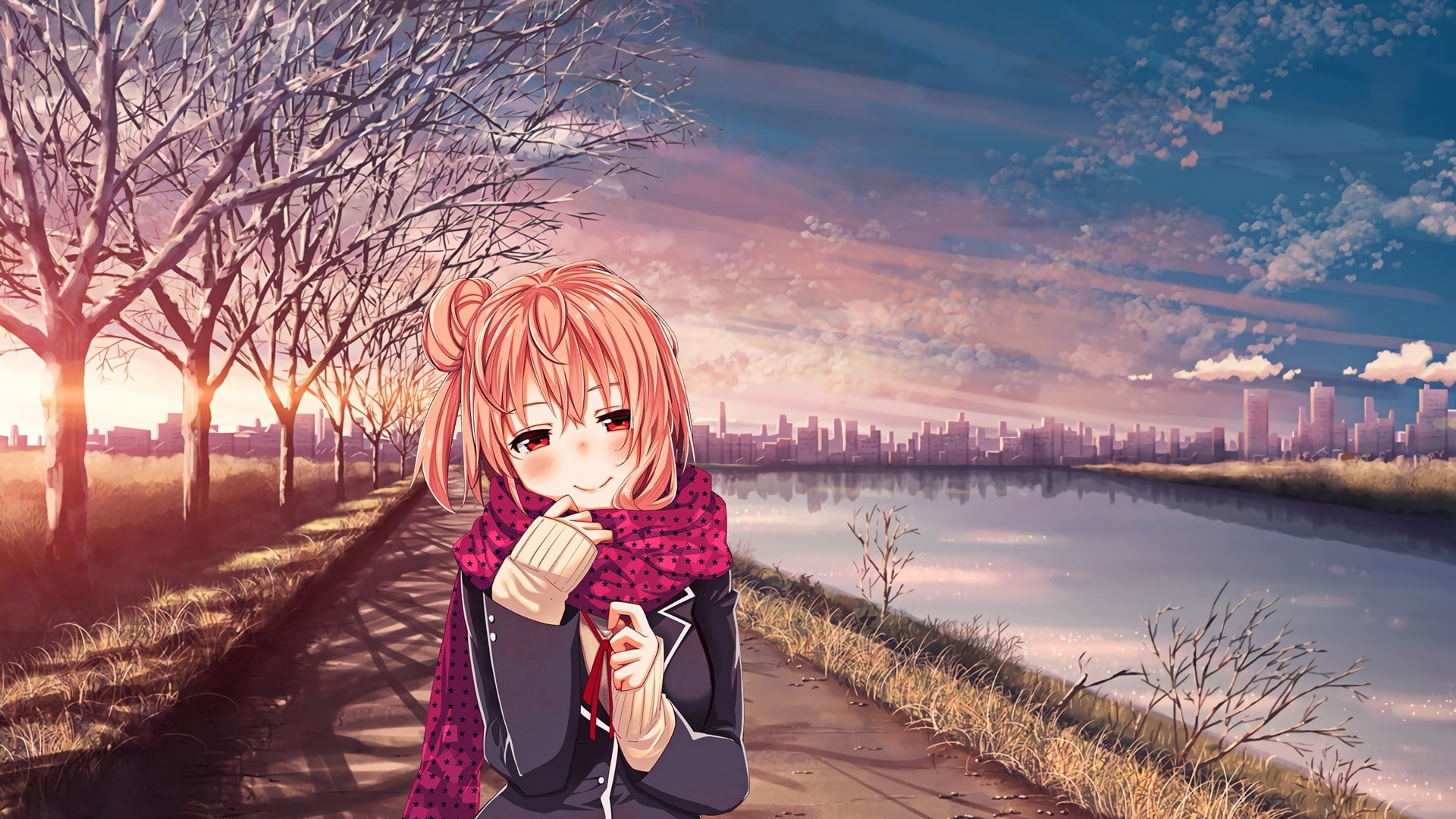 Yahari Ore no Seishun Love Comedy wa Machigatteiru, 1080P, Yuigahama Yui, anime girls, HD Wallpaper