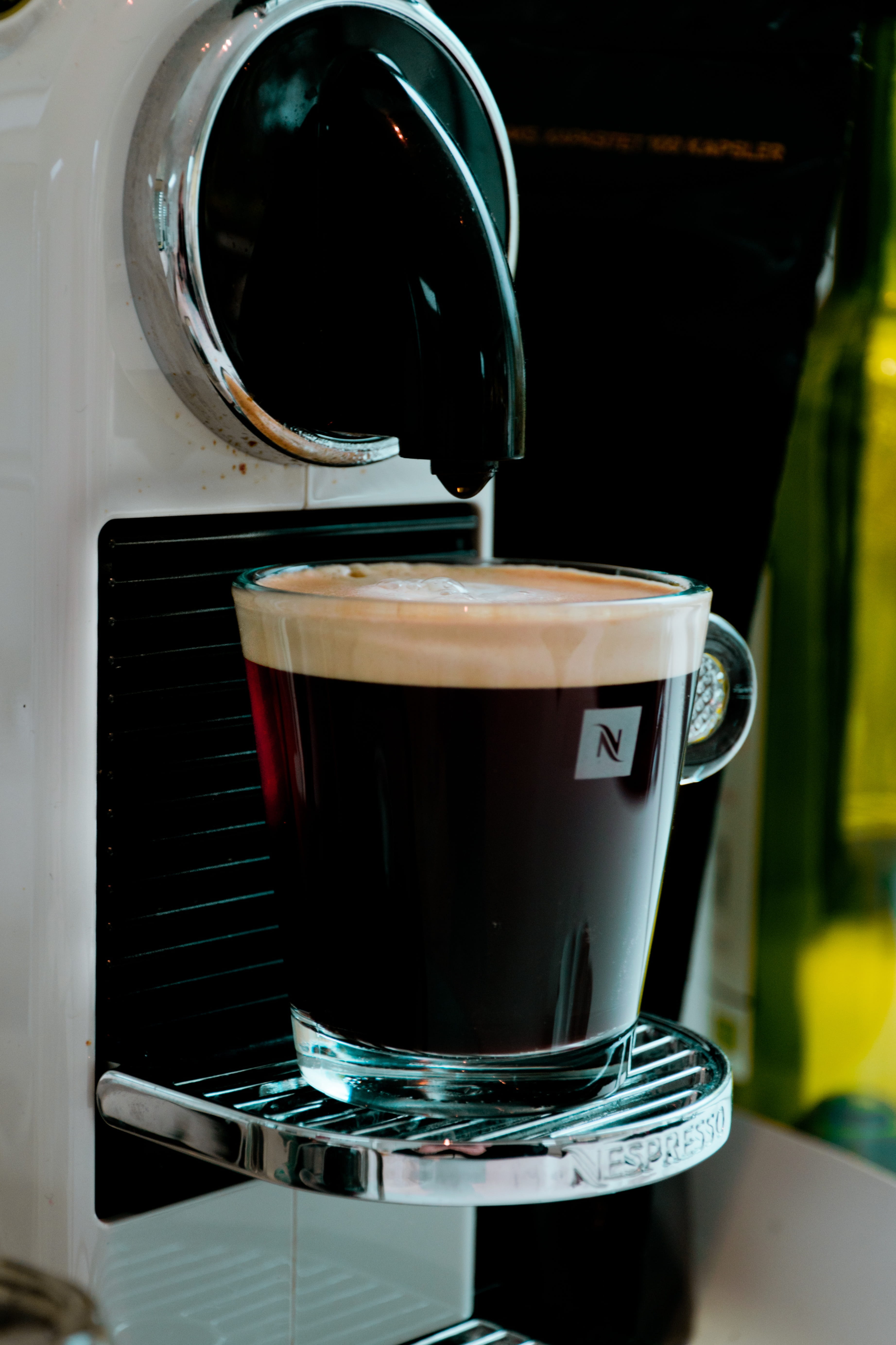 heart, 5K, coffee cup, appliance, cup, coffee - drink, glass, coffe beans, close-up, refreshment, love, crockery, morning, afternoon, coffee maker, hot drink, Phone HD Wallpaper
