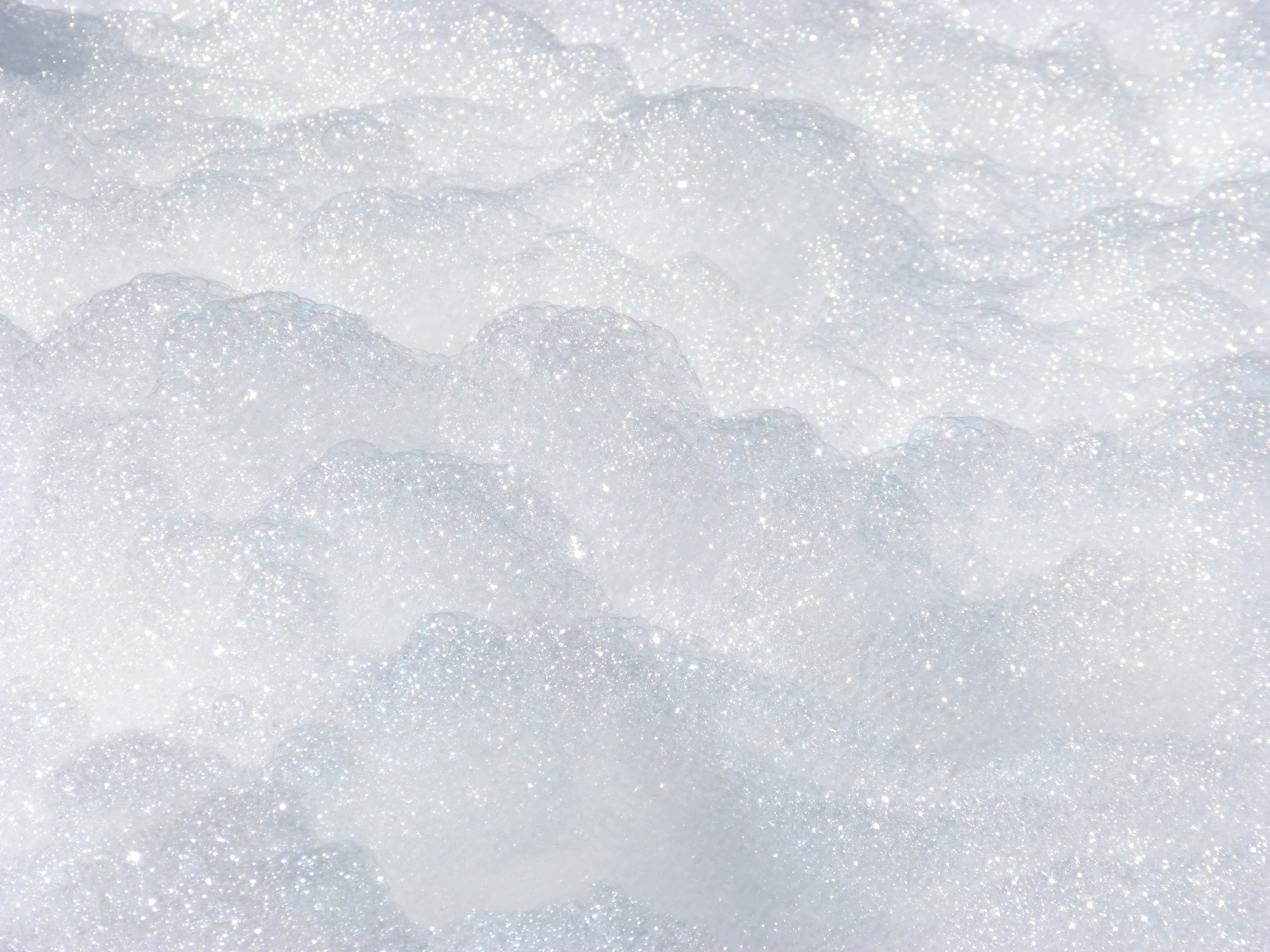 backgrounds, nature, abstract backgrounds, white color, full frame, snowflake, foam, background, textured effect, frost, beauty in nature, outdoors, textured, HD Wallpaper