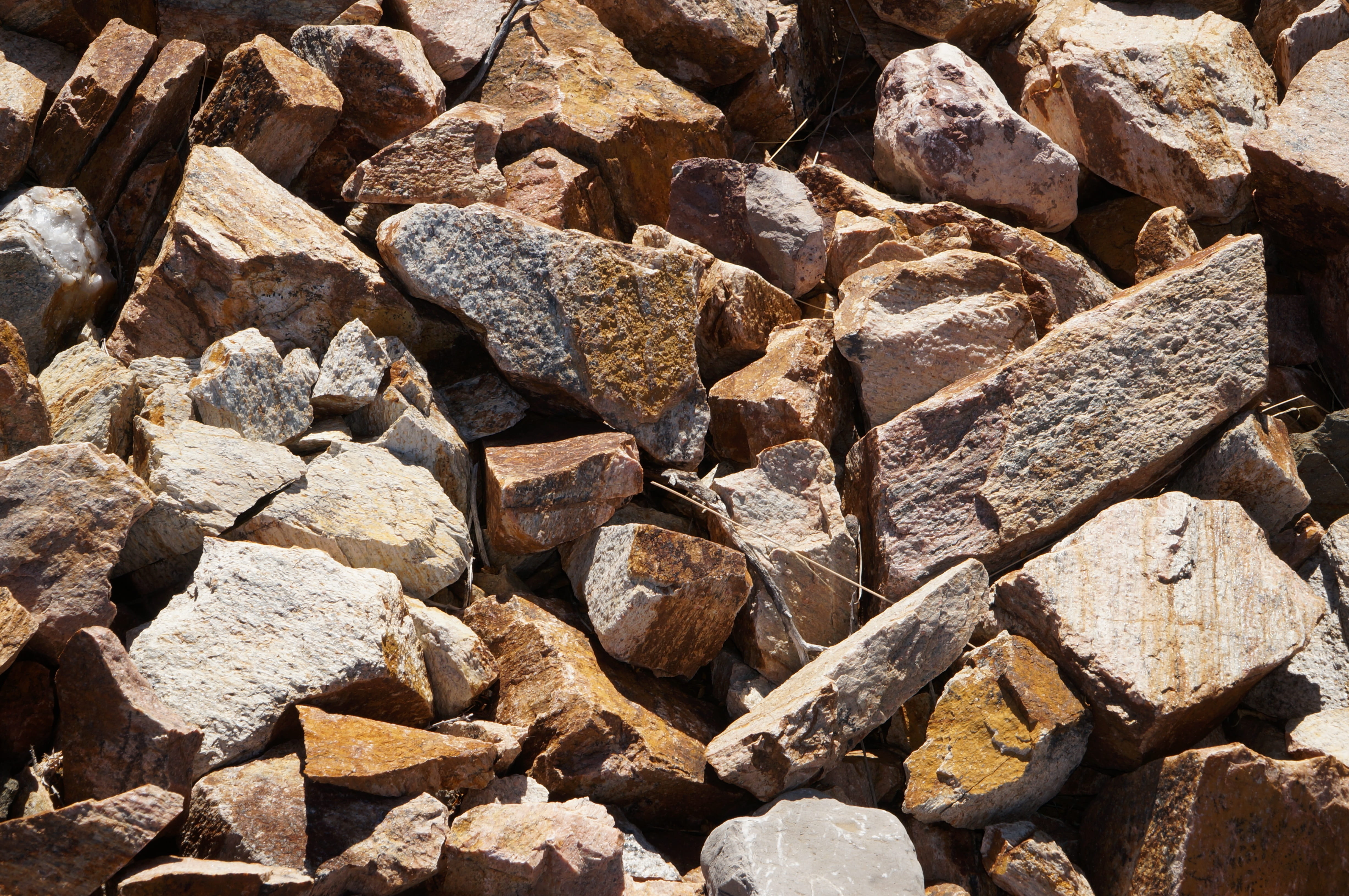 textured, rough, sunlight, rock, solid, no people, outdoors, pile, close-up, stack, light, high angle view, nature, backgrounds, pattern, rock - object, HD Wallpaper