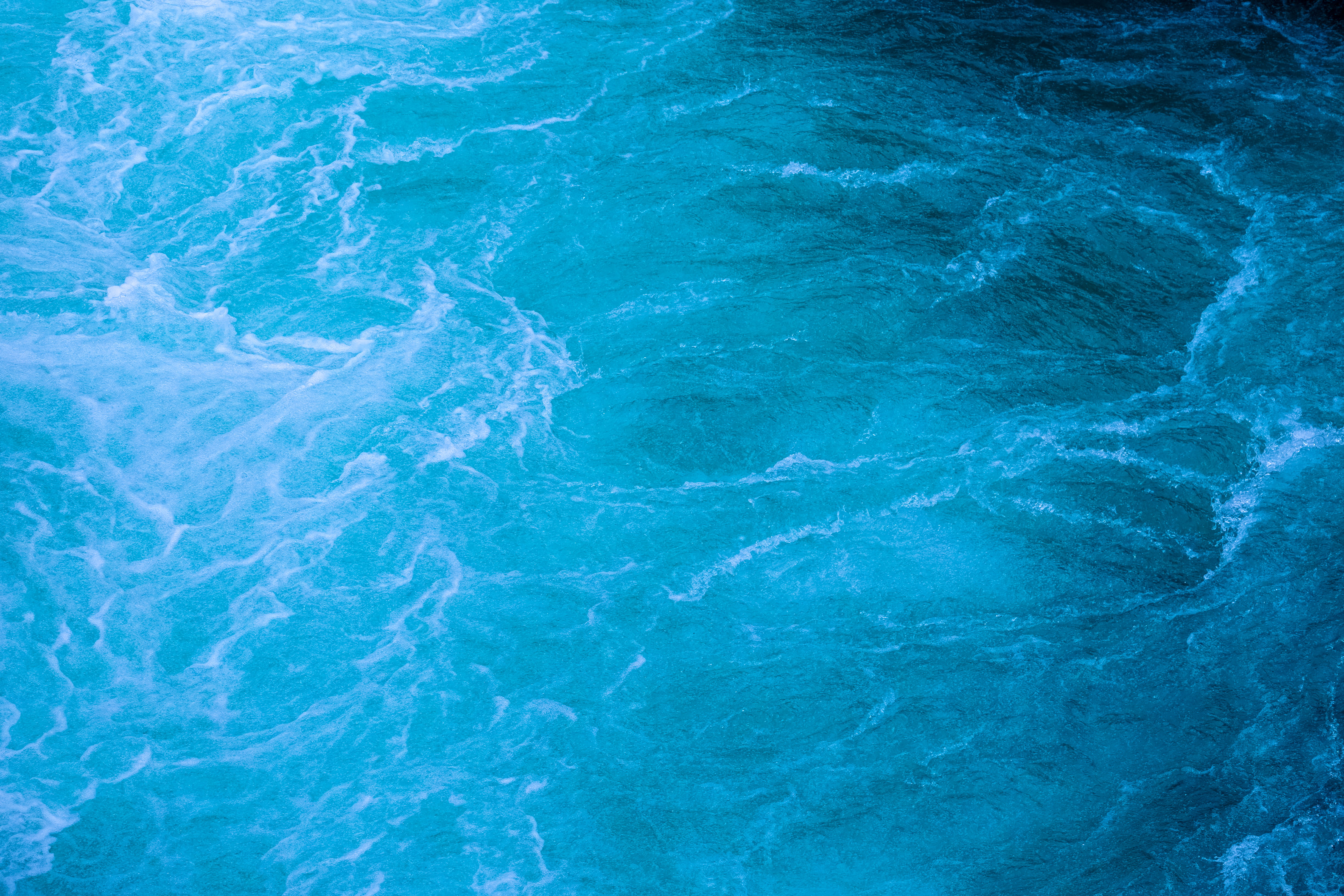 marbled effect, abstract backgrounds, close -up, nature, backgrounds, rough, abstract, blank, textured, water, material, pattern, turquoise colored, waves, HD Wallpaper