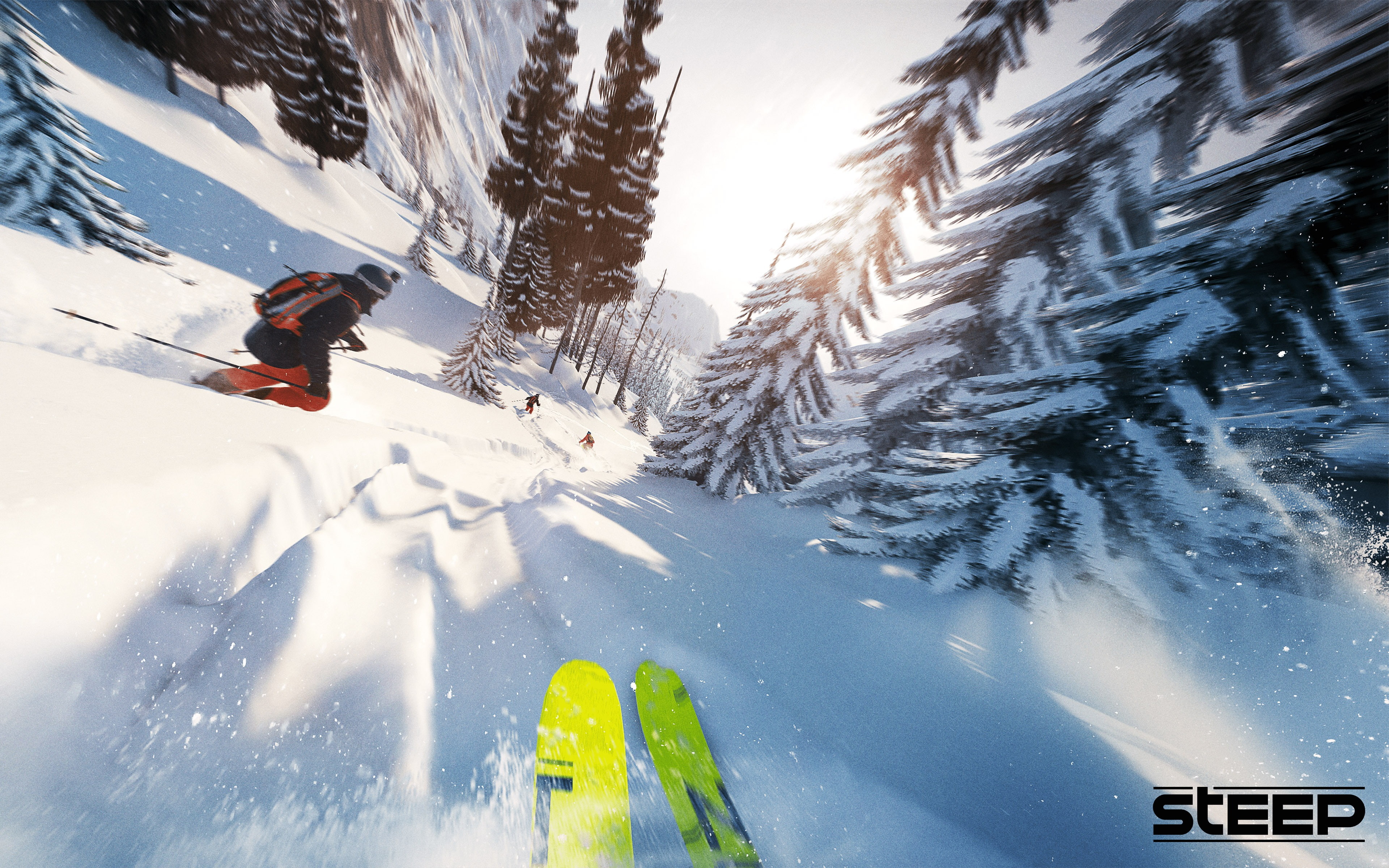 snow, winter sport, cold temperature, adventure, nature, snowcapped mountain, beauty in nature, game, ski, mountain, k, day, vacations, lifestyles, outdoors, HD Wallpaper