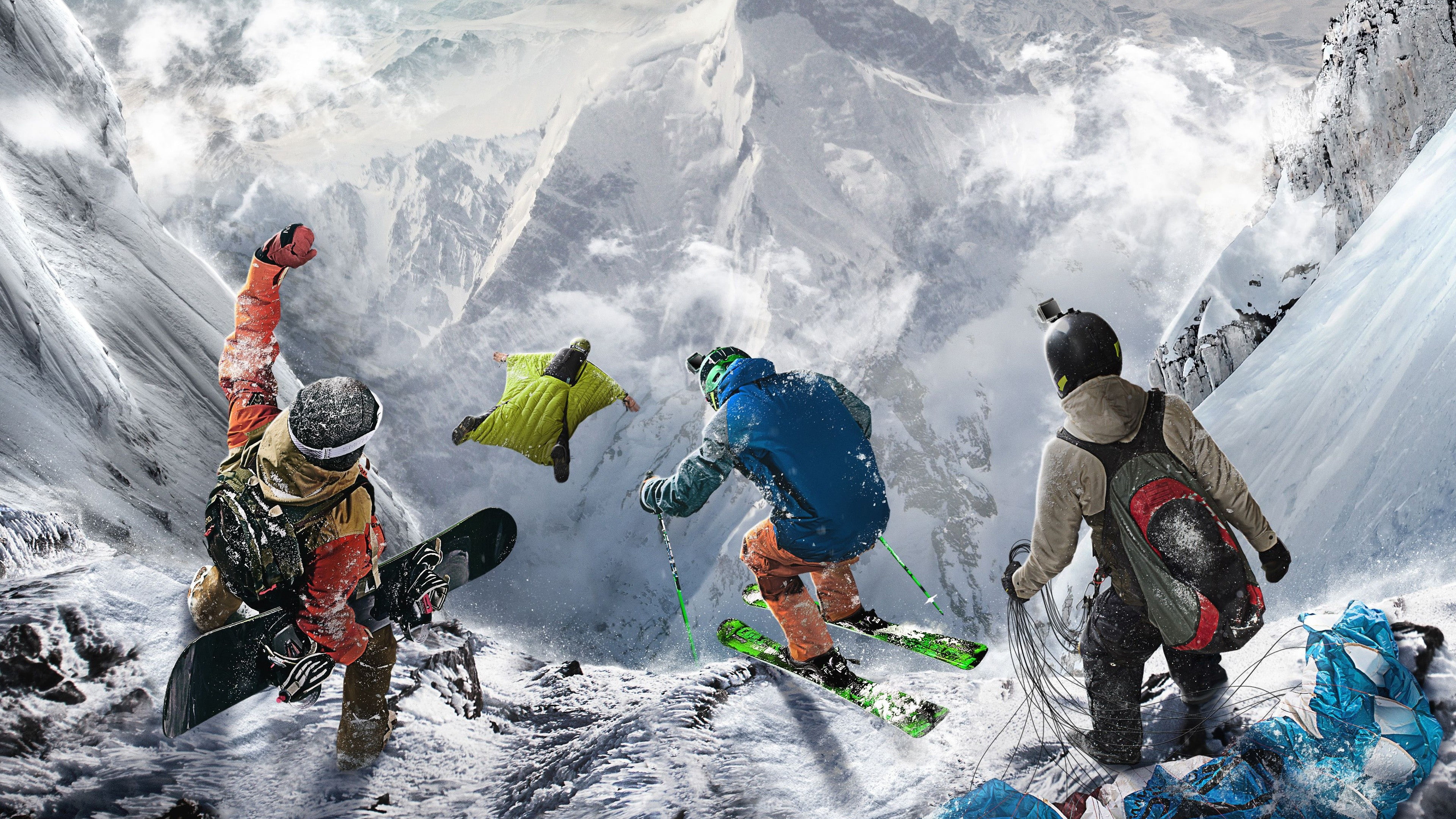 Xbox One, 4K, Steep, E3 2016, Best Games, extreme, PlayStation 4, Windows, HD Wallpaper
