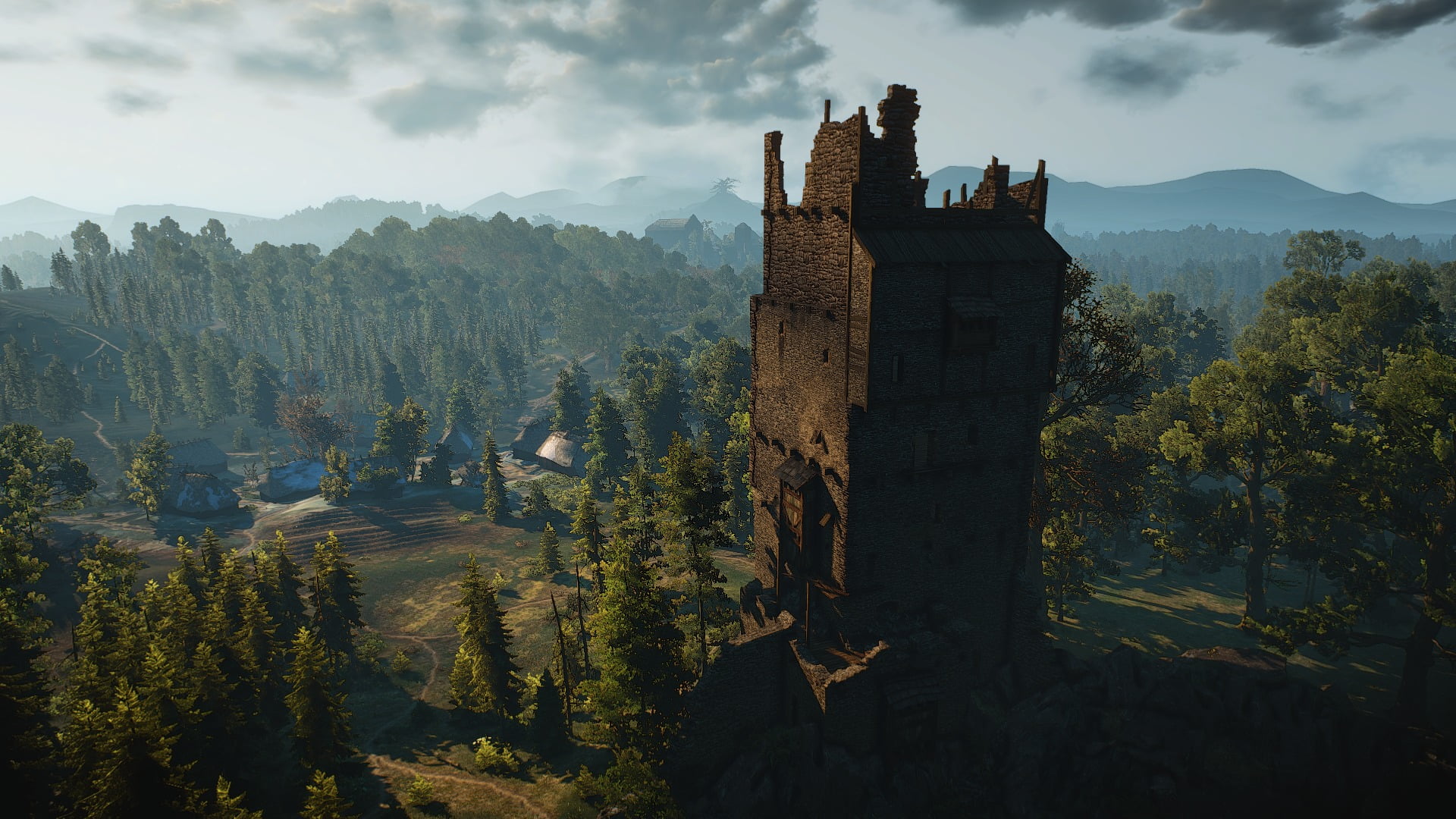 day, history, The Witcher 3: Wild Hunt, nature, scenics - nature, plant, concrete, beauty in nature, travel destinations, no people, built structure, tranquility, HD Wallpaper
