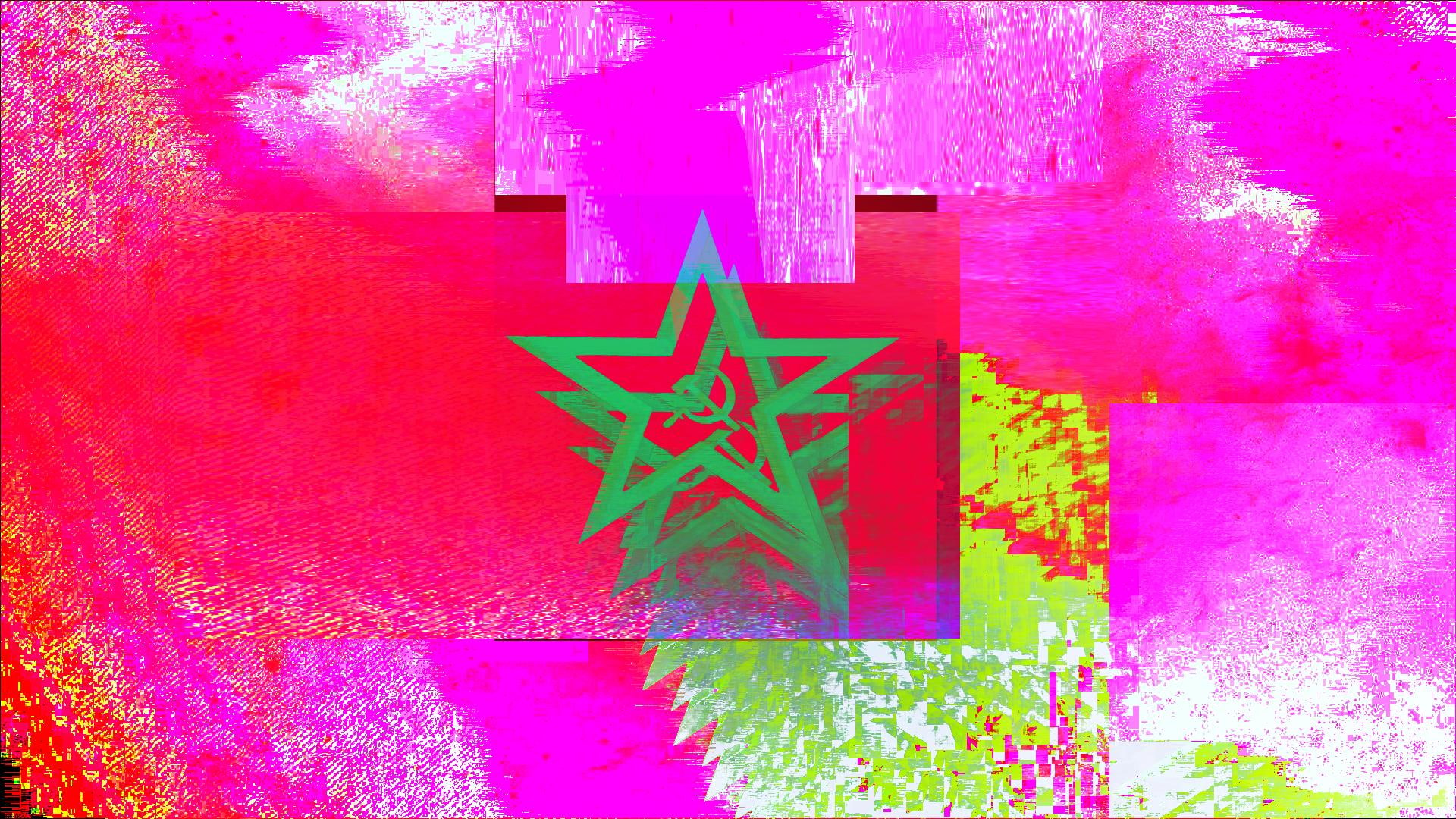 1080P, colorful, glitch, stars, art, glitch art, HD Wallpaper