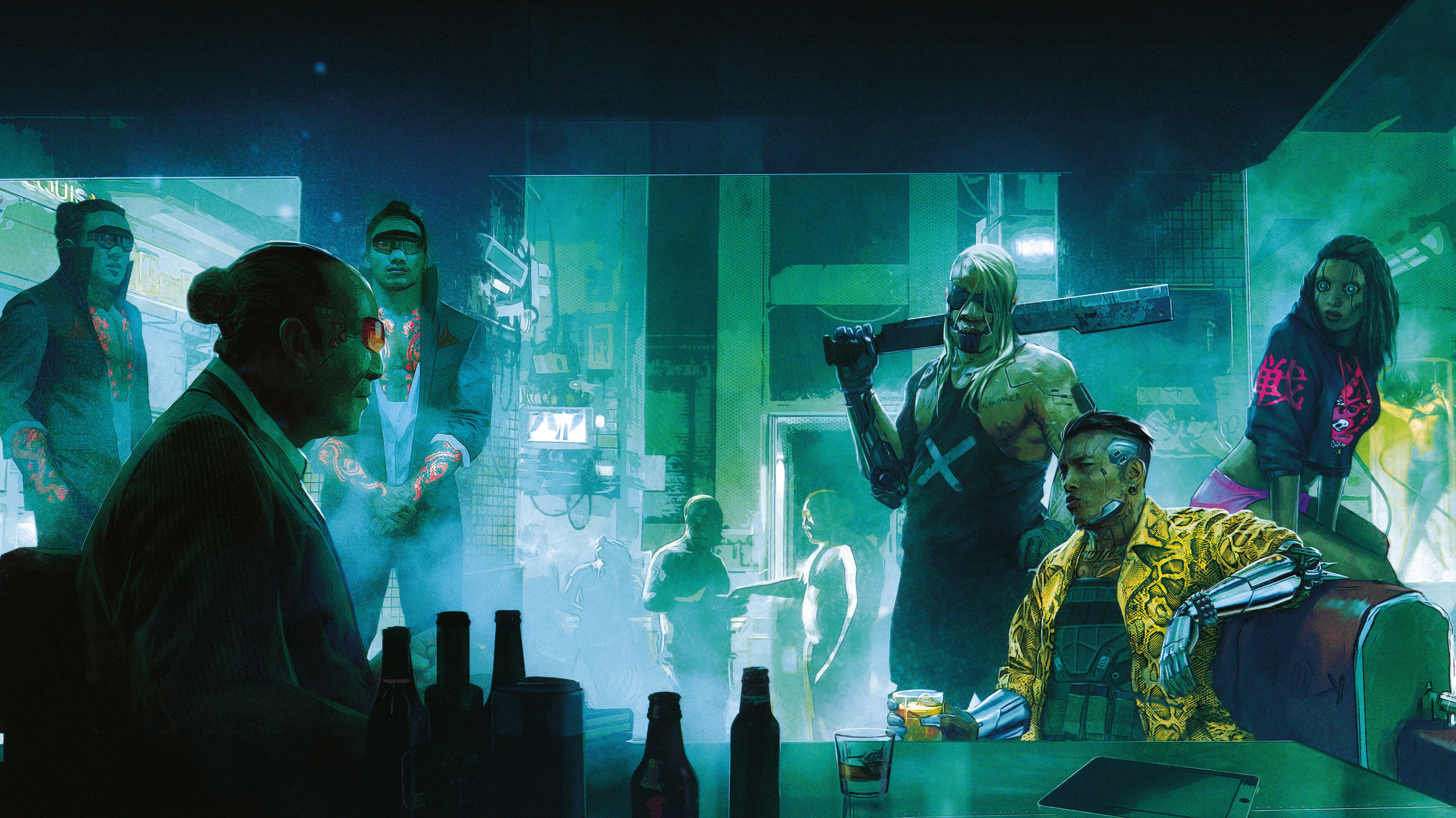 12K, E3 2018, Cyberpunk 2077, 8K, artwork, HD Wallpaper