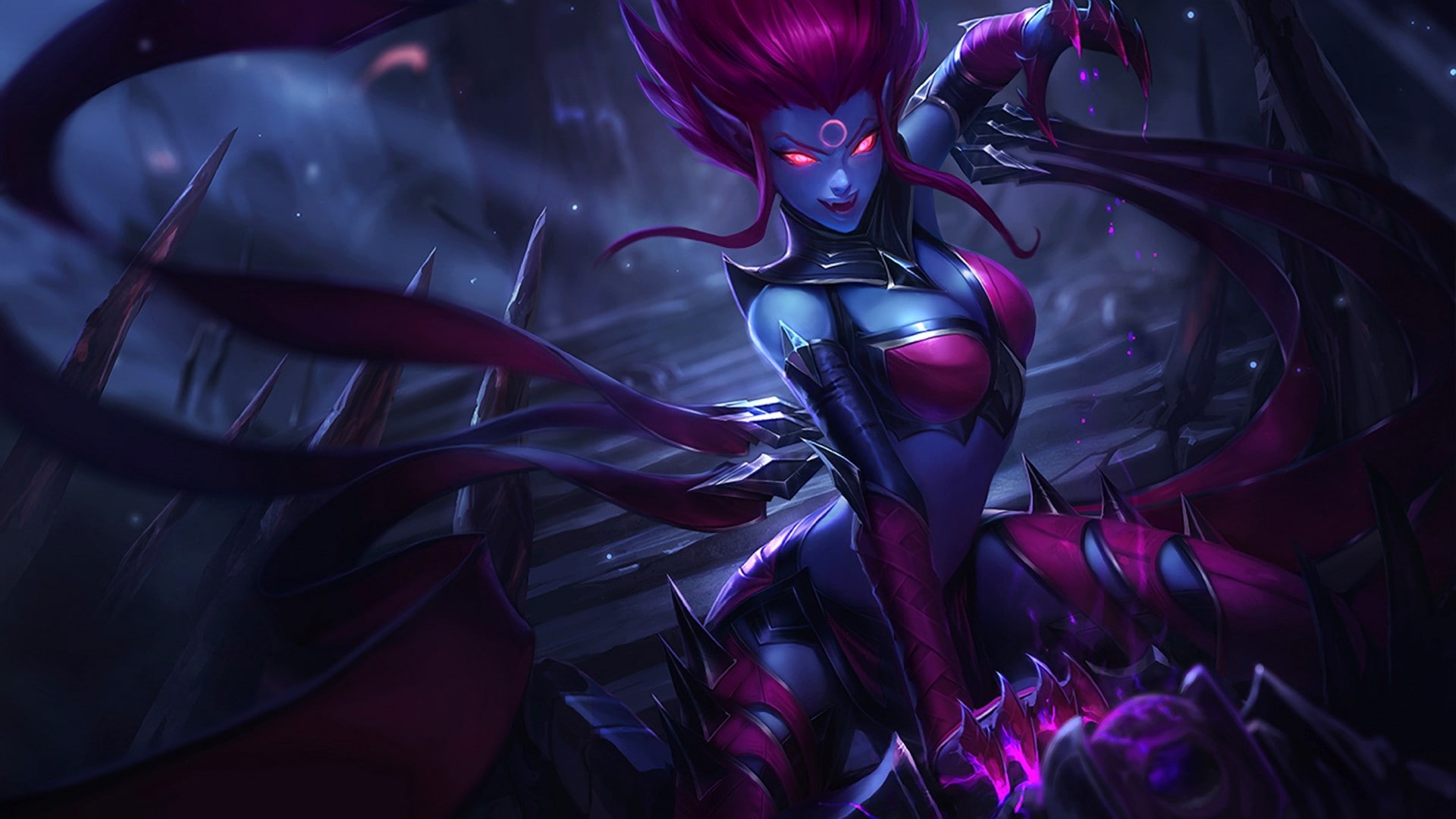 League of Legends, Evelynn, 1080P, HD Wallpaper