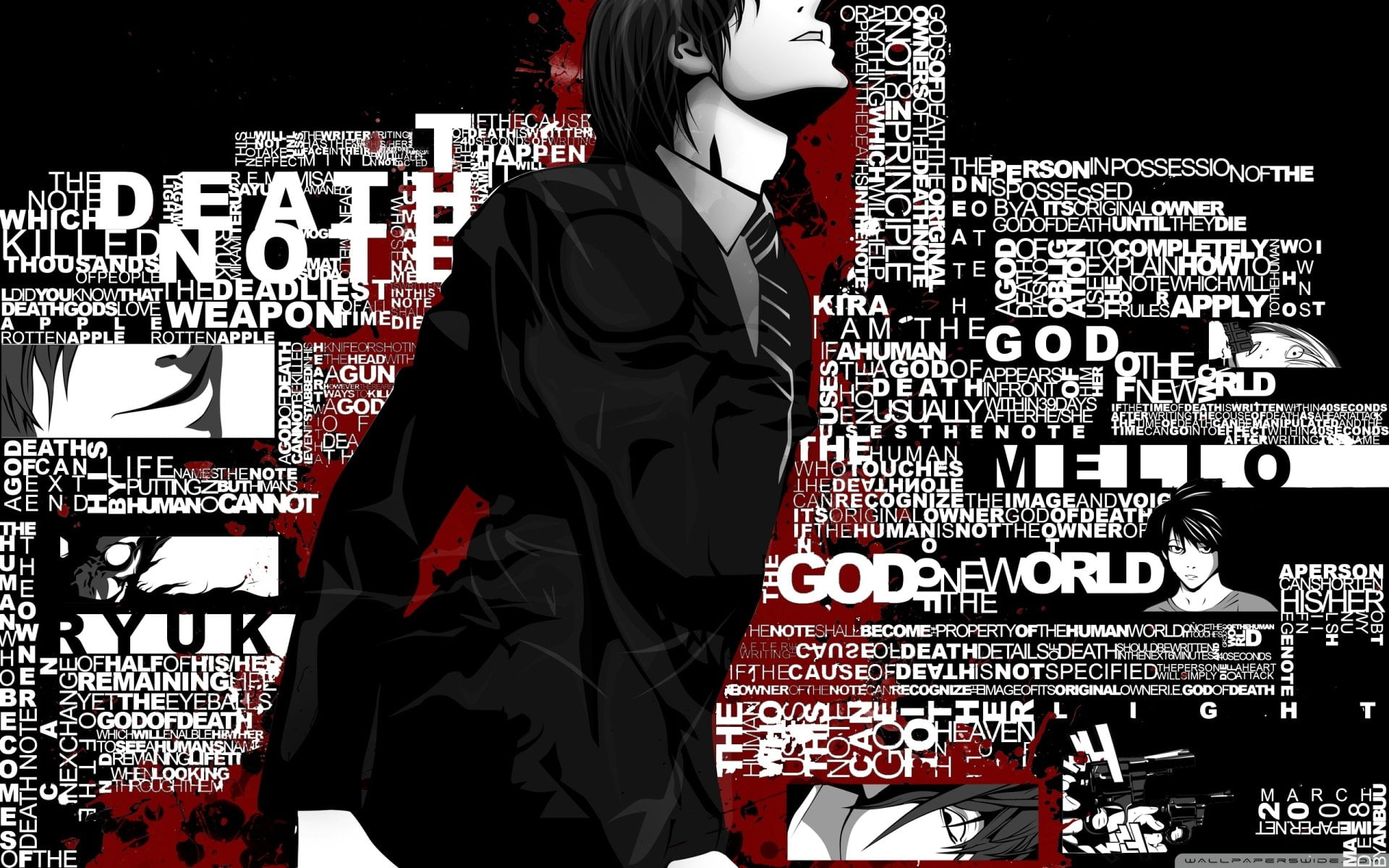 real people, people, Death Note, western script, text, architecture, day, poster, rear view, representation, yagami, building exterior, outdoors, built structure, HD Wallpaper
