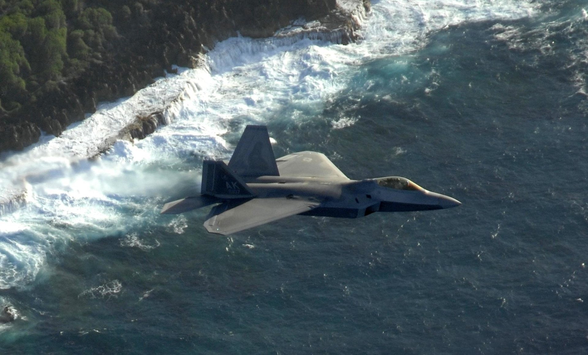 Lockheed Martin F-22 Raptor, 1080P, Jet Fighters, HD Wallpaper